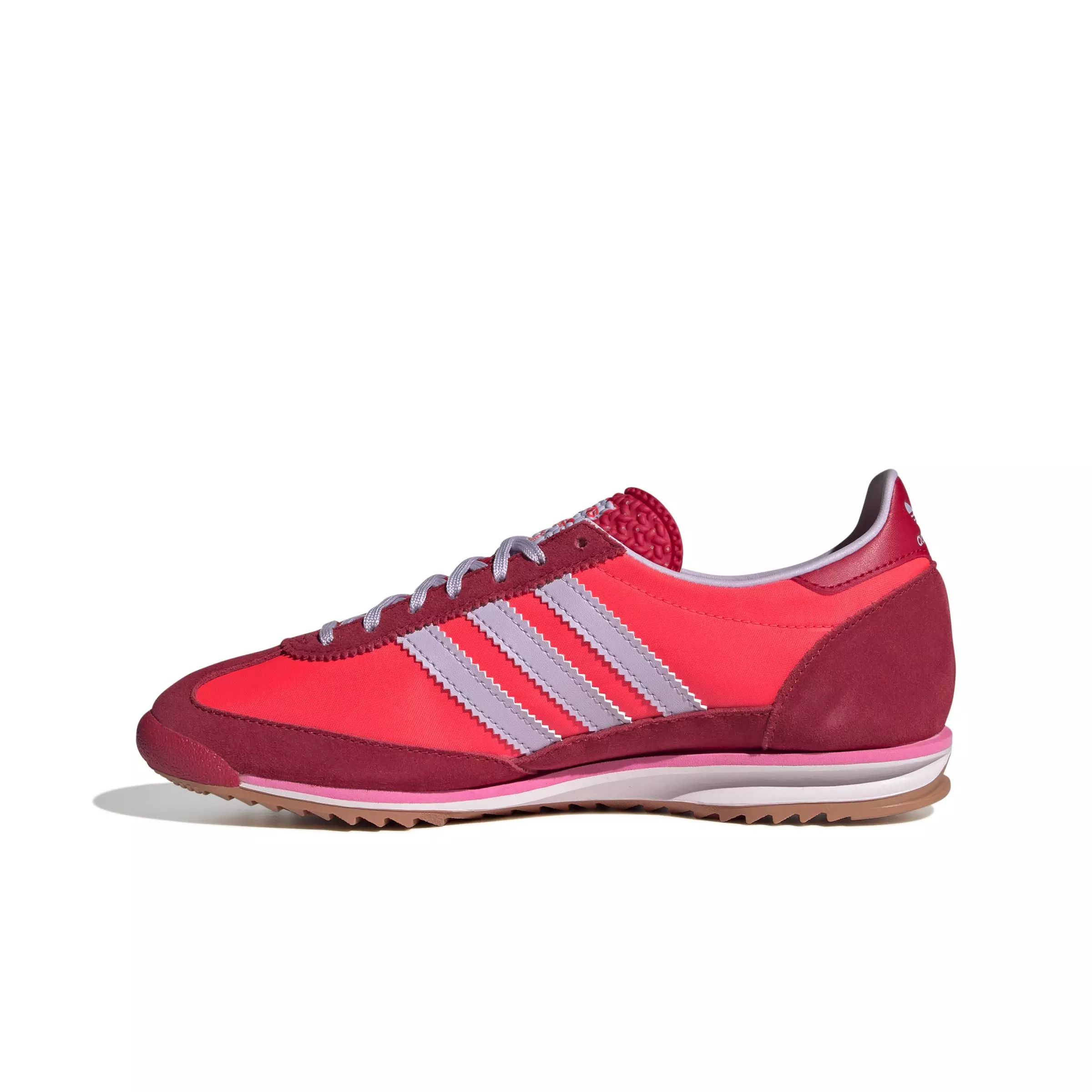 adidas Originals SL 72 "Solar Red/Ice Lavender/Better Scarlet" Women's Shoe - RED/WHITE