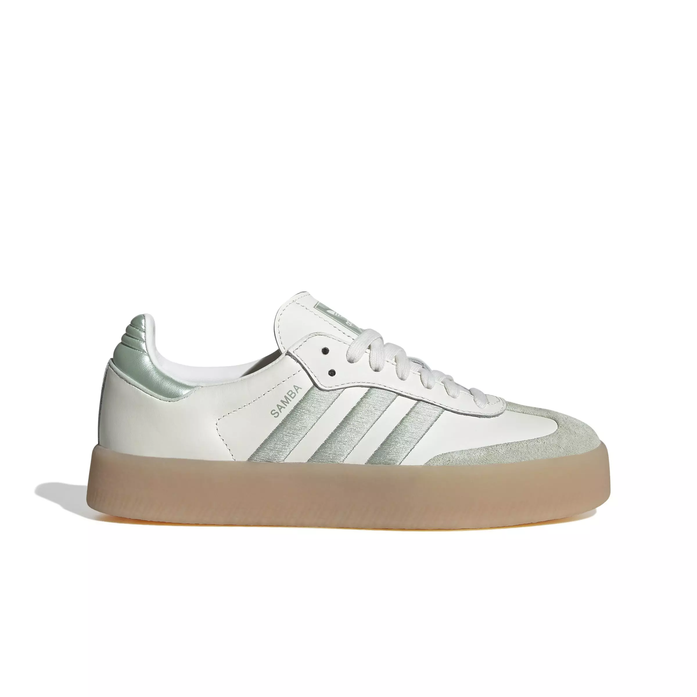 adidas Originals Sambae "Off White/Linen Green/Metallic" Women's Shoe