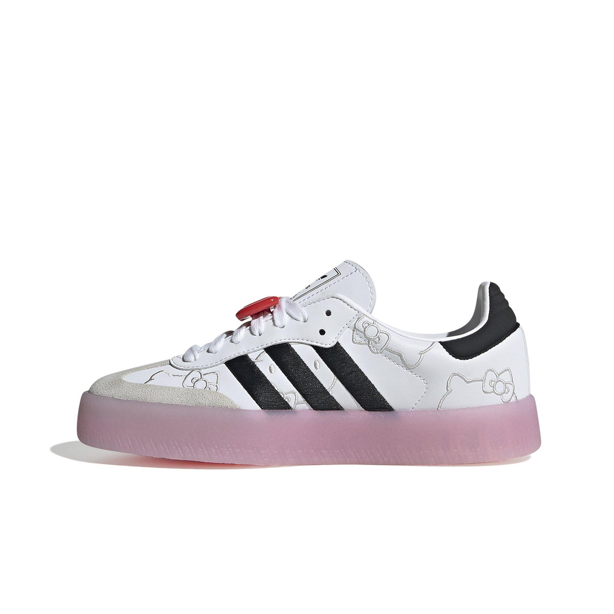 adidas Originals Sambae Hello Kitty "White/Pink" Women's Shoe - WHITE/PINK Thumbnail View 2
