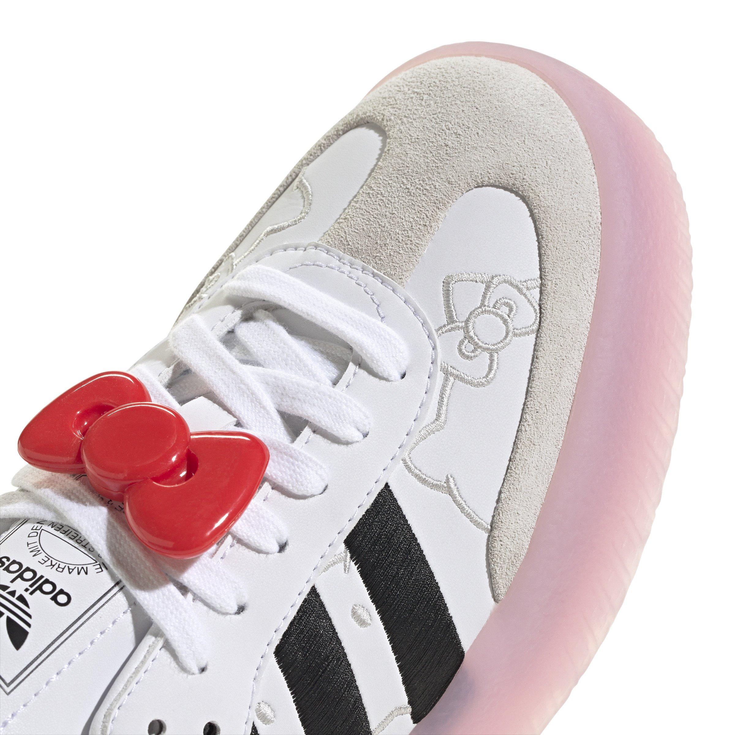 adidas Originals Sambae Hello Kitty "White/Pink" Women's Shoe - WHITE/PINK Thumbnail View 7