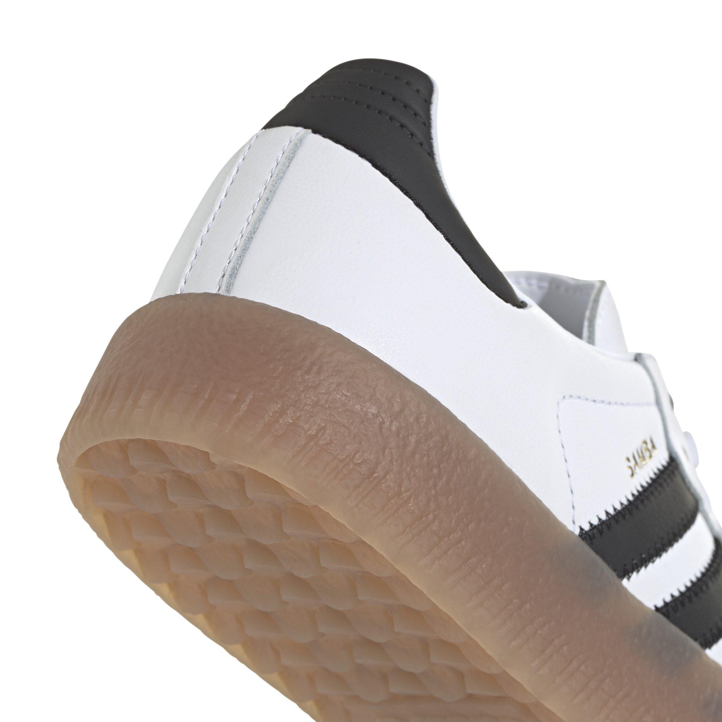adidas Originals Sambae "Cloud White/Core Black/Gold Metallic" Women's Shoe - WHITE/BLACK Thumbnail View 7