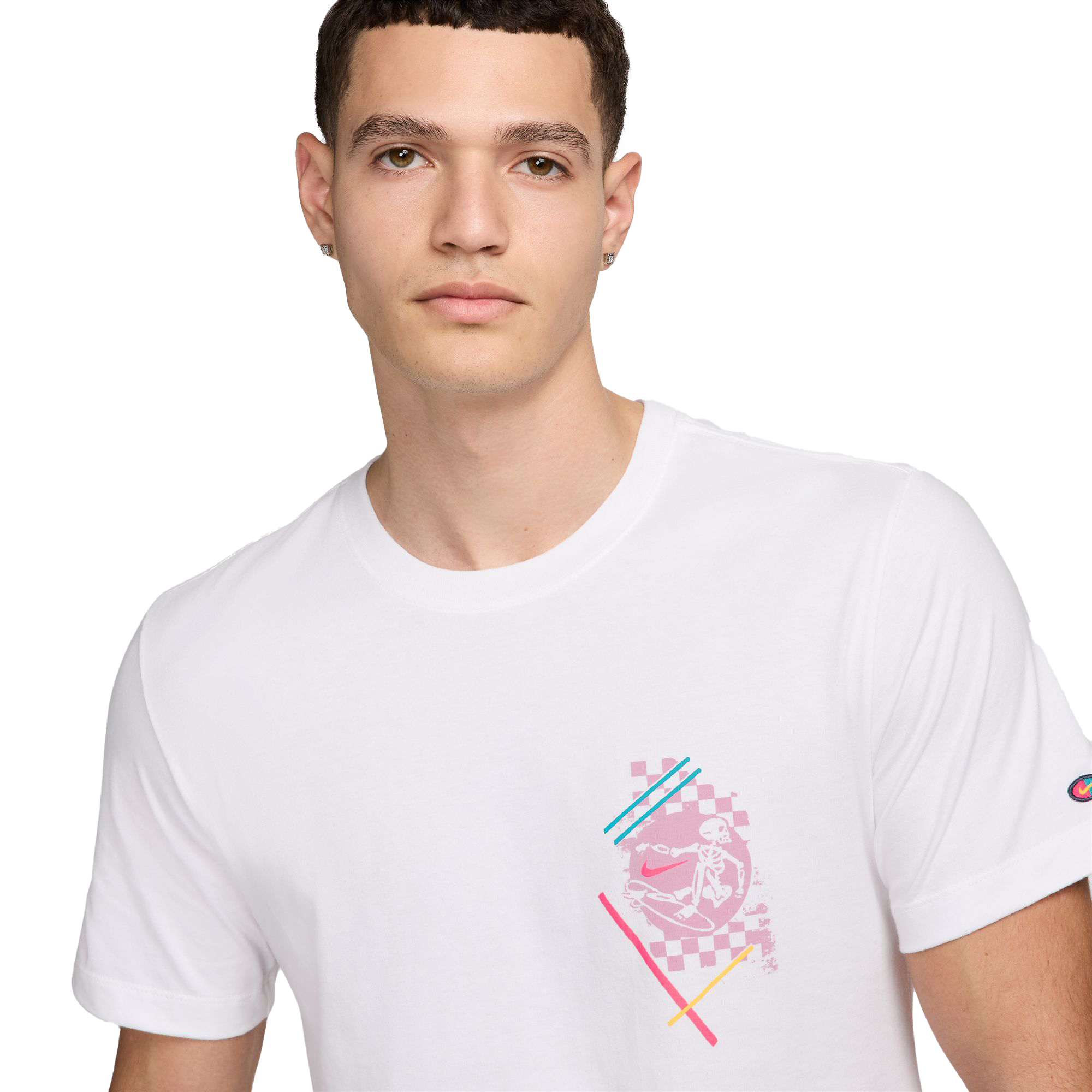 Nike Men's Sportswear Surf Tee - WHITE Thumbnail View 3
