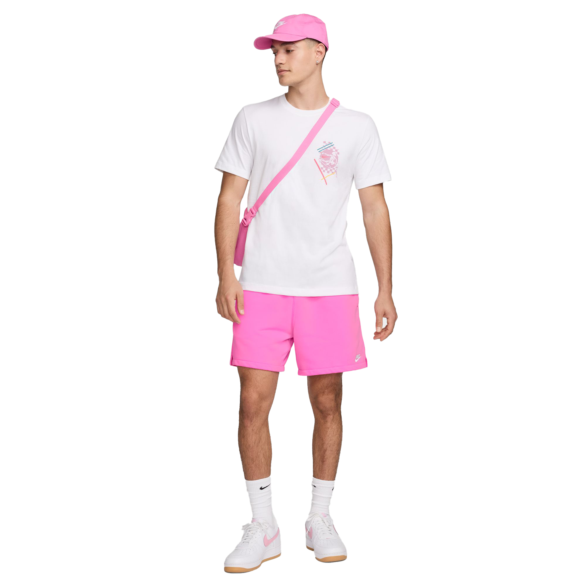 Nike Men's Sportswear Surf Tee - WHITE Thumbnail View 5