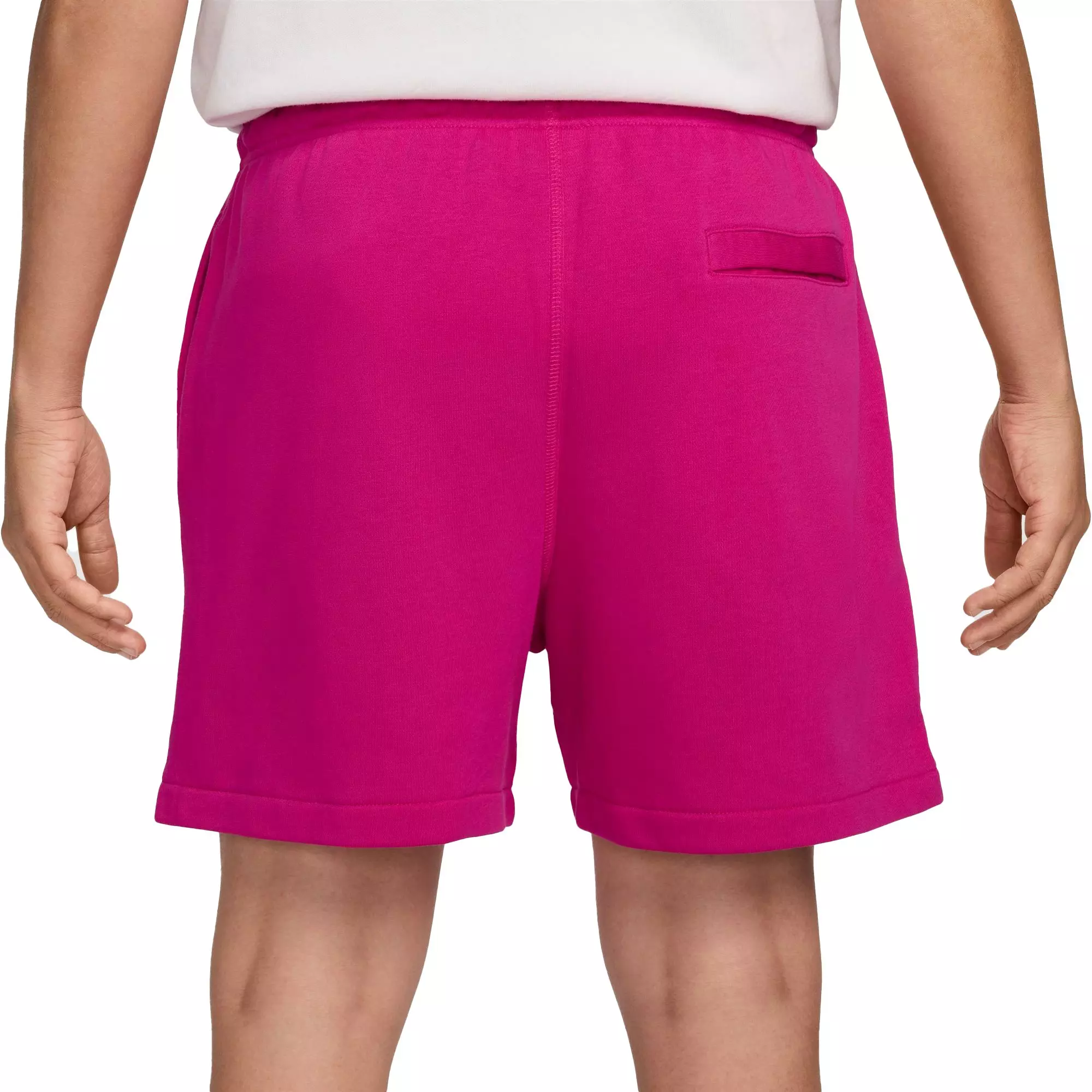 Nike Men's Club Fleece French Terry Shorts-Purple - PURPLE