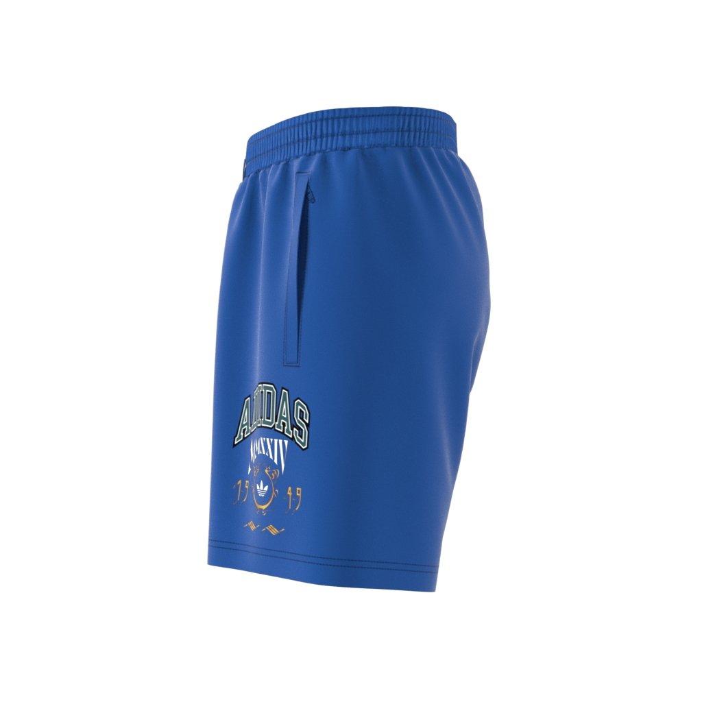 adidas Olympic Logo Men's Blue Shorts