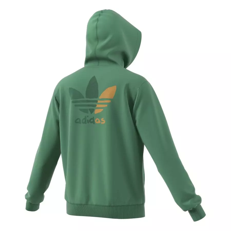 adidas Men's Trefoil Series Sport Pullover Hoodie - GREEN