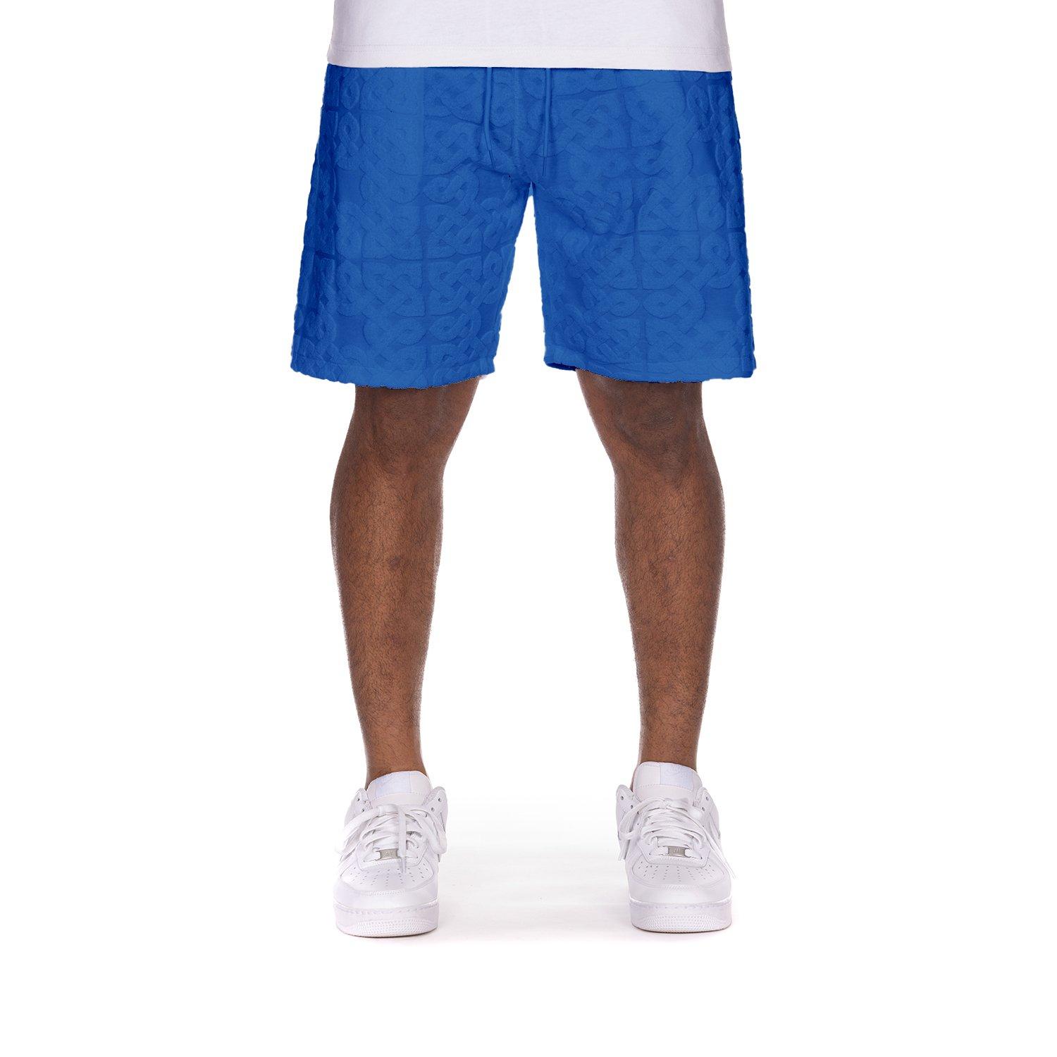 AKOO Men's Interlace Blithe Shorts - BLUE