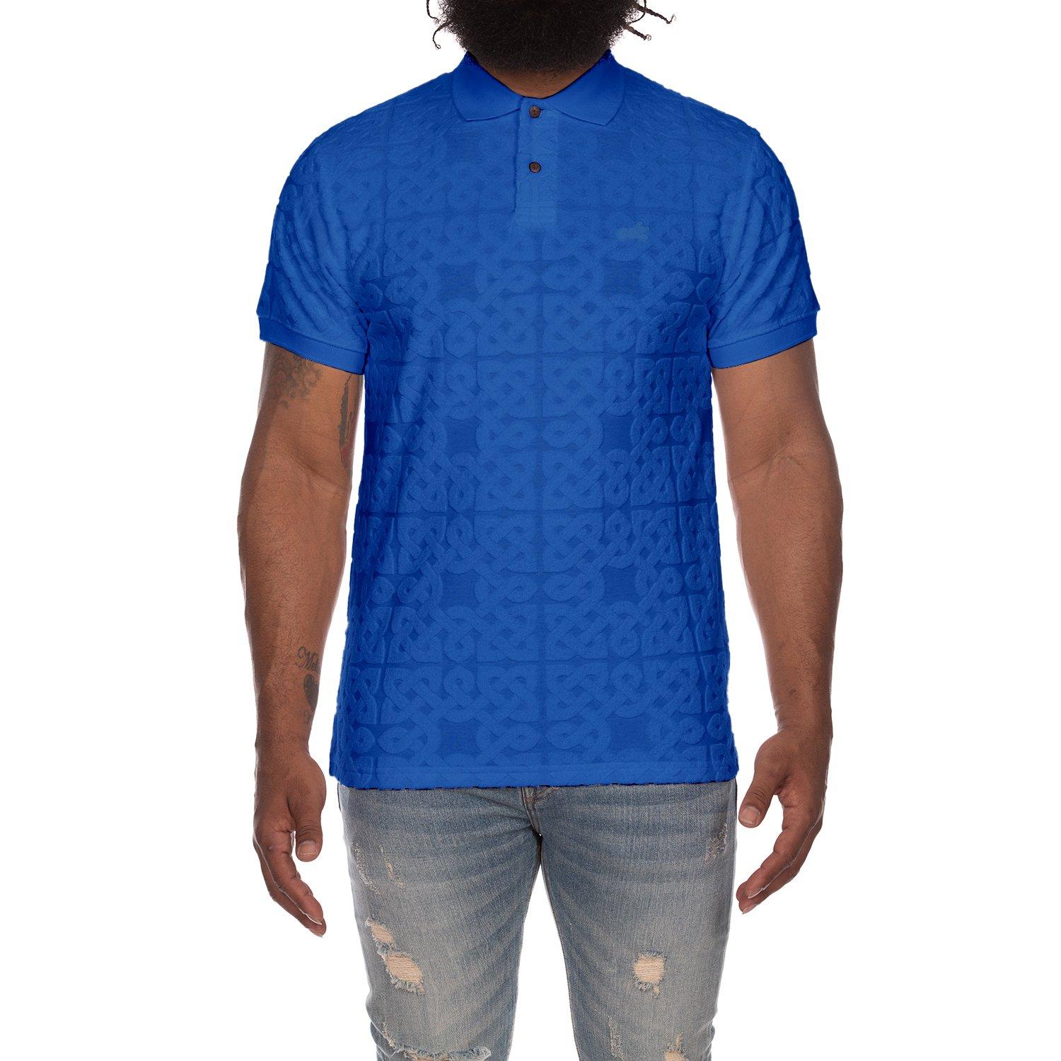 AKOO Men's Trinity Blithe Polo - BLUE