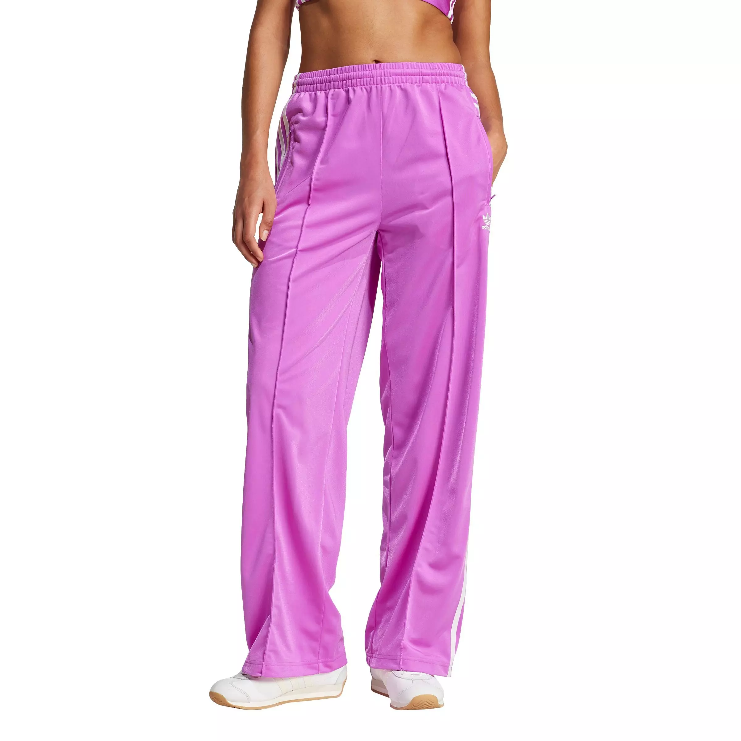 adidas Originals Women's Firebird Loose Track Pants - PURPLE