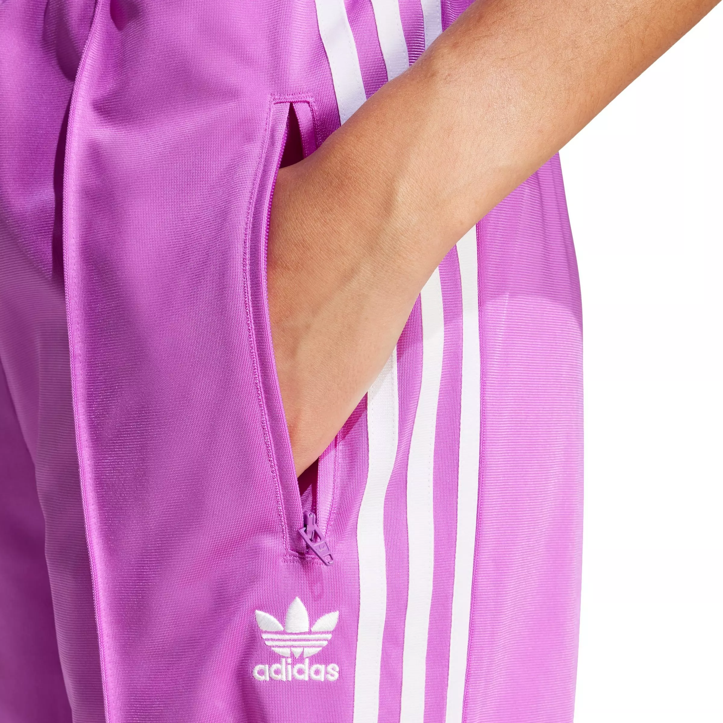 adidas Women's Firebird Loose Track Pants - PURPLE