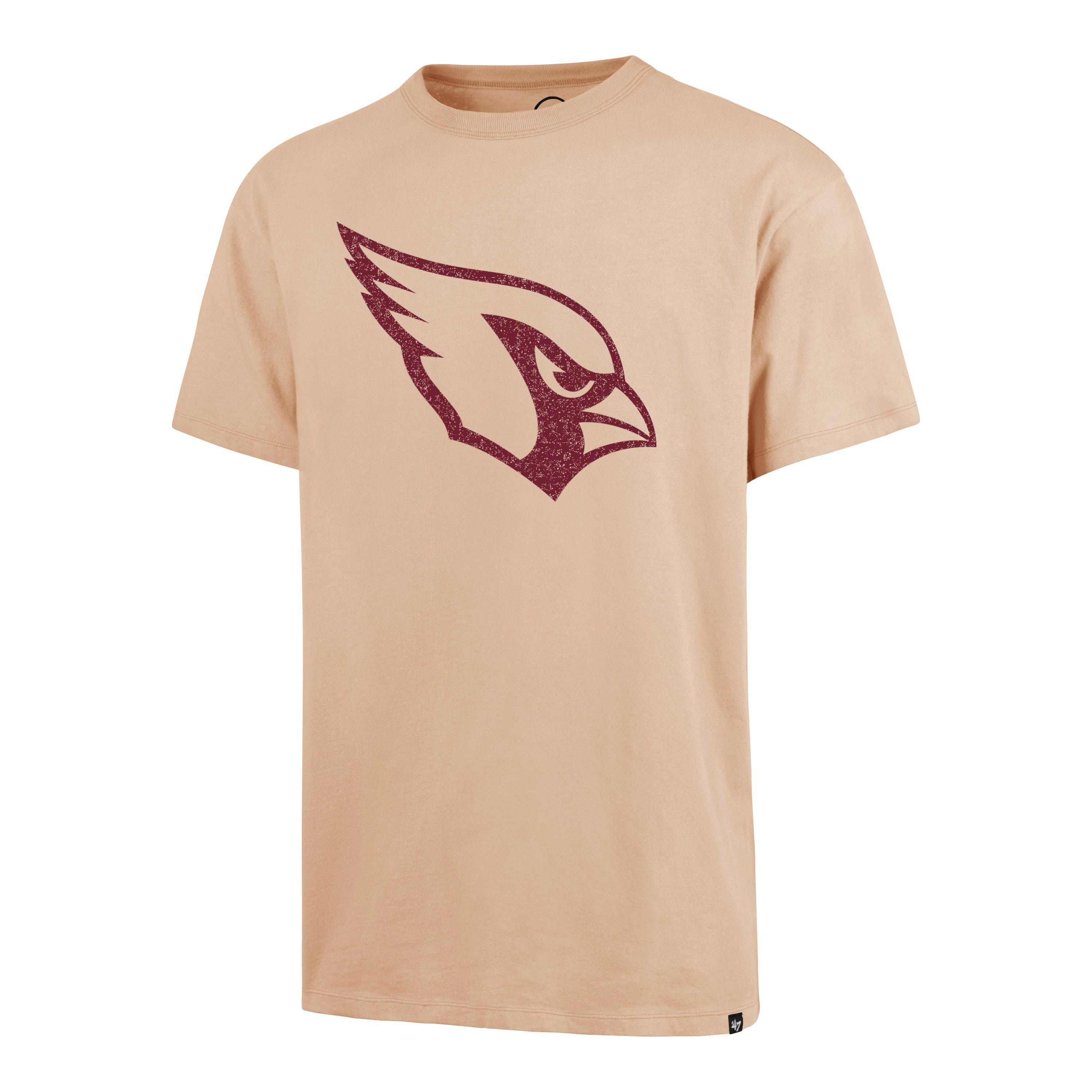 &lsquo;47 Men&rsquo;s Arizona Cardinals Short Sleeve Tee-Khaki - KHAKI Thumbnail View 1