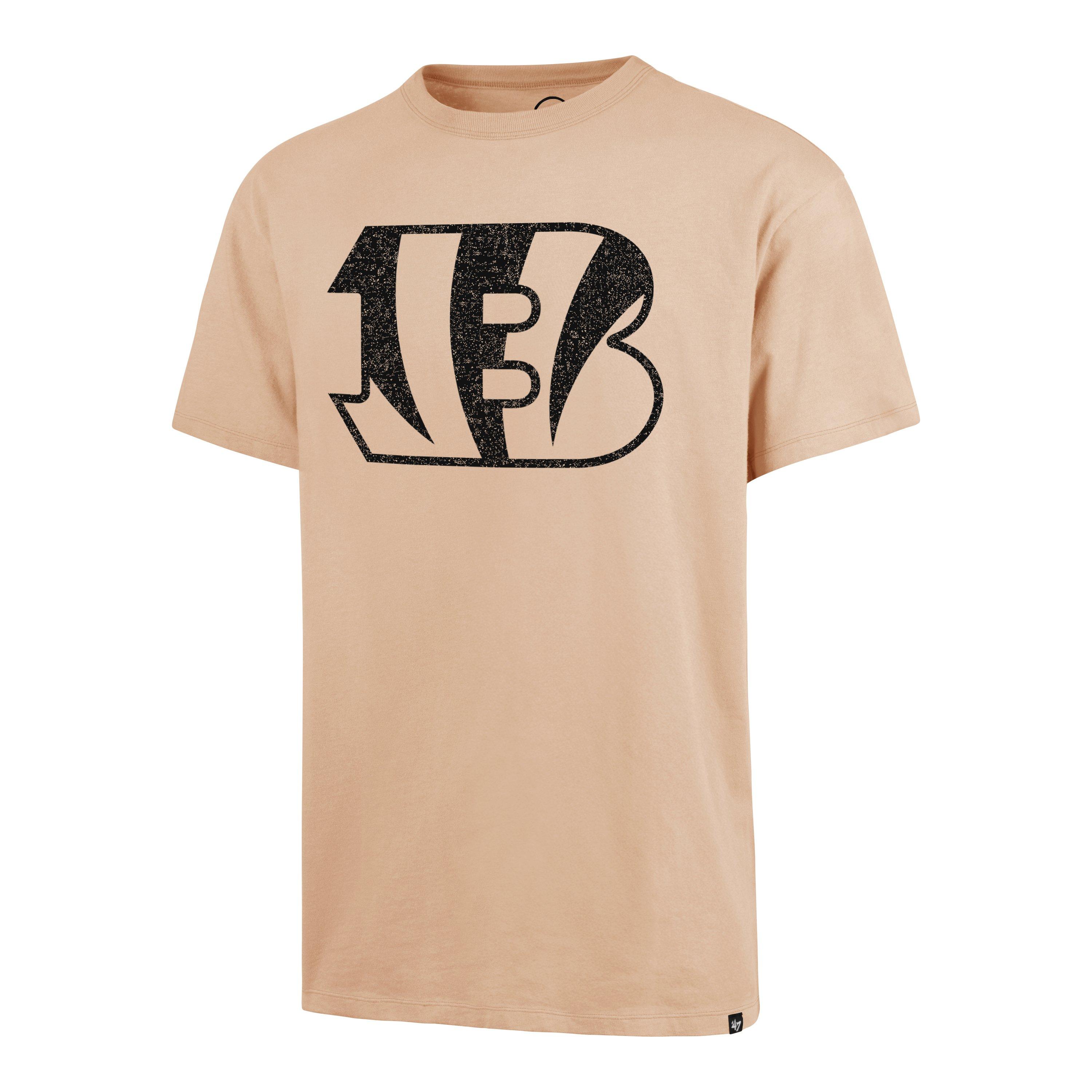 &lsquo;47 Men&rsquo;s Cincinnati Bengals Short Sleeve Tee-Khaki - KHAKI Thumbnail View 1