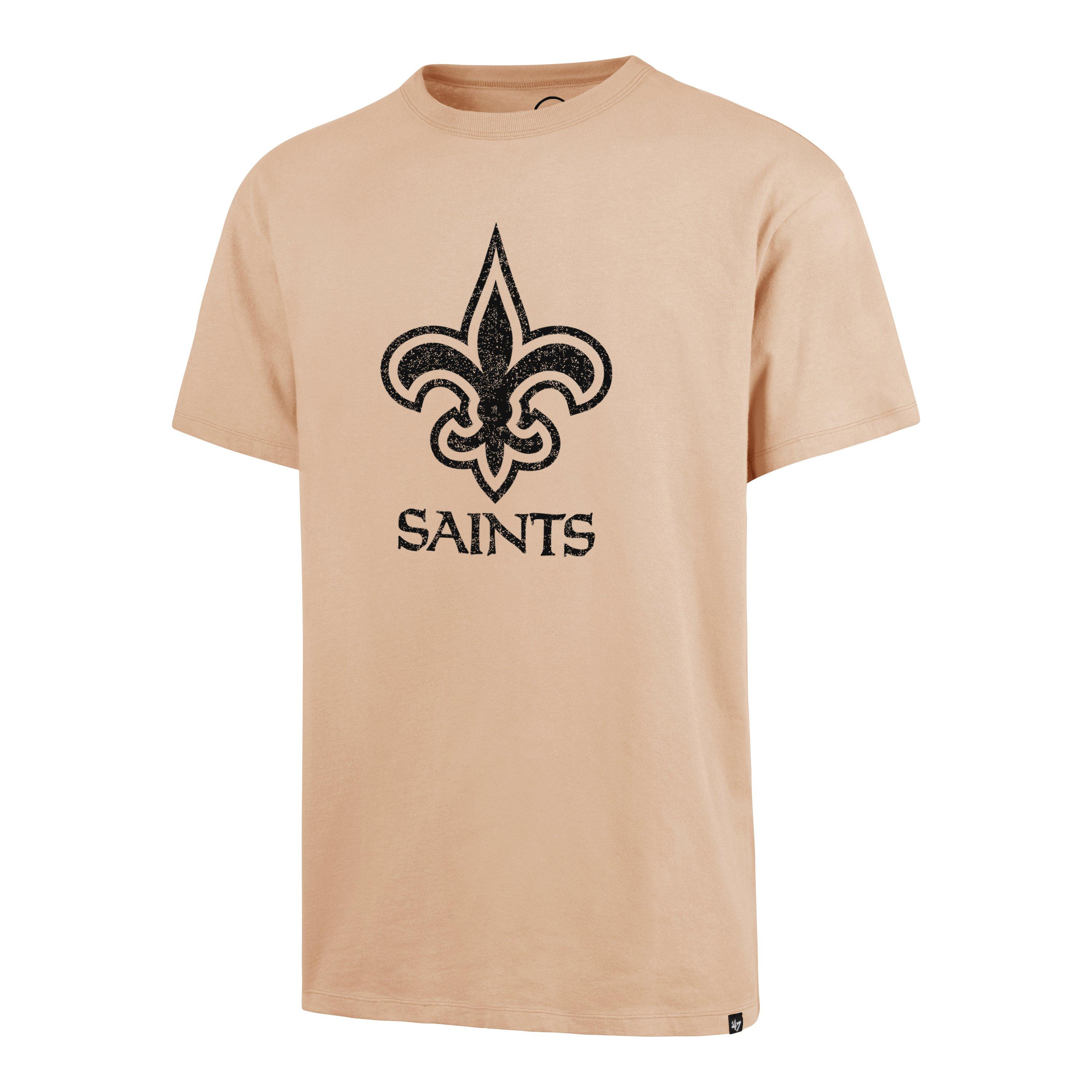 &lsquo;47 Men&rsquo;s New Orleans Saints Short Sleeve Tee-Khaki - KHAKI Thumbnail View 1