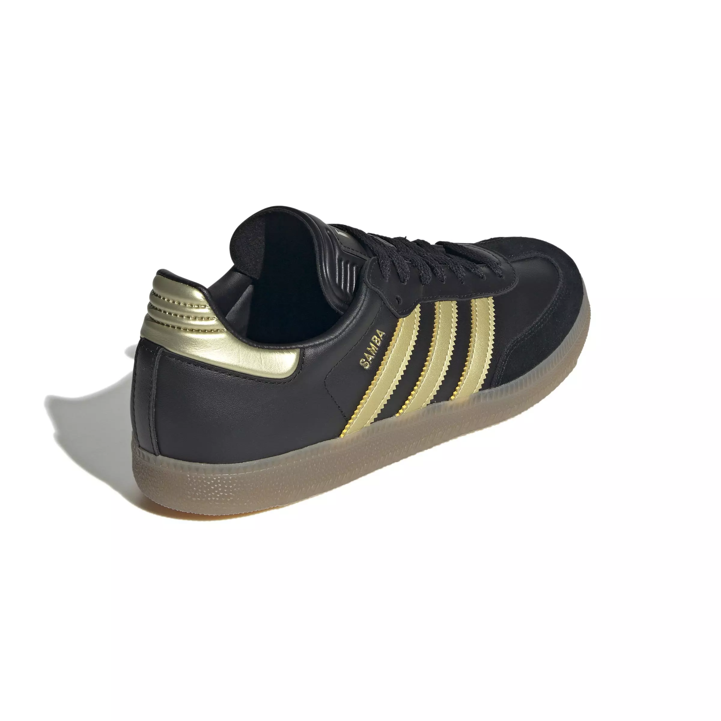 adidas Originals Samba Messi "Core Black/Gold Metallic" Men's Soccer Shoe - BLACK/GOLD