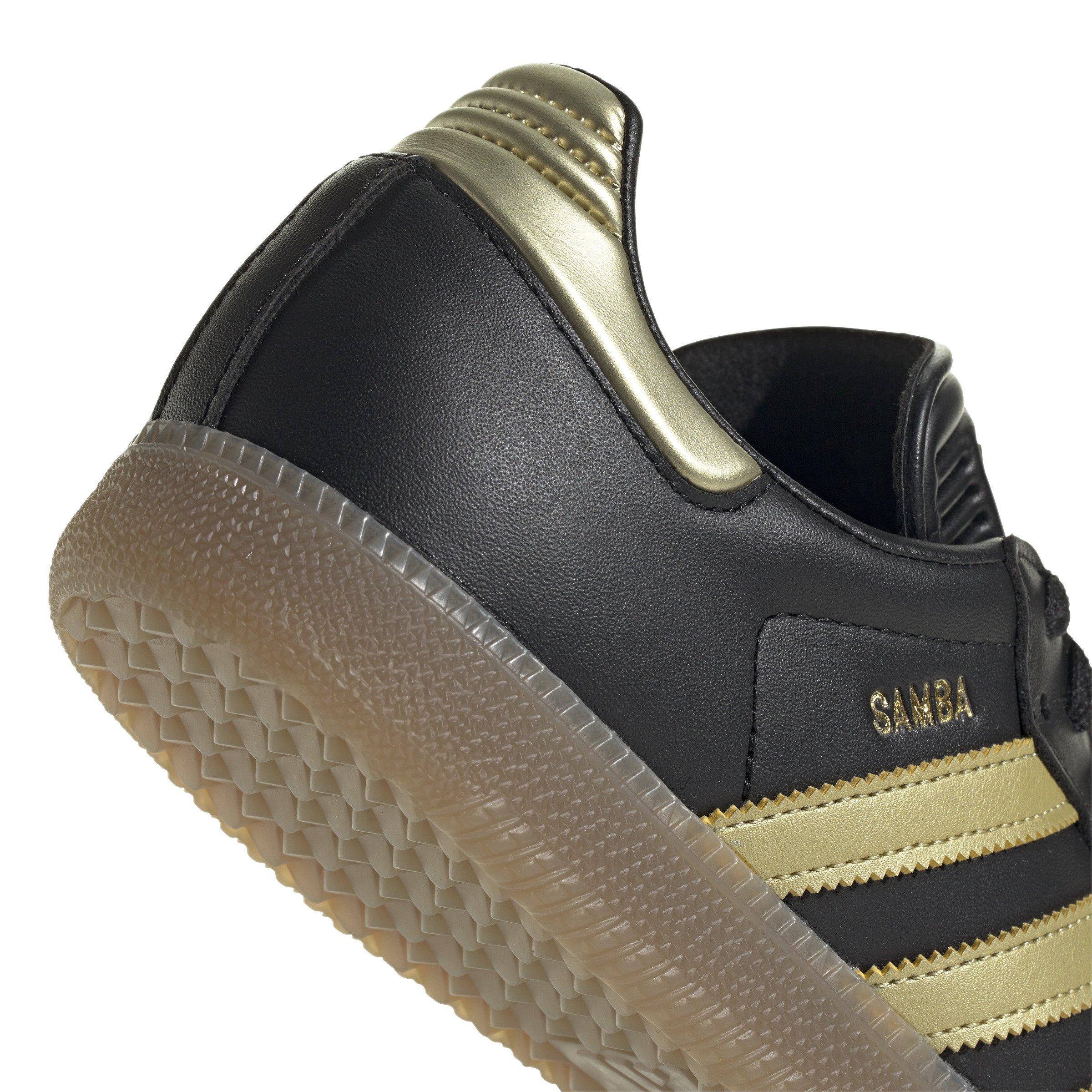 adidas Originals Samba Messi "Core Black/Gold Metallic" Men's Soccer Shoe - BLACK/GOLD