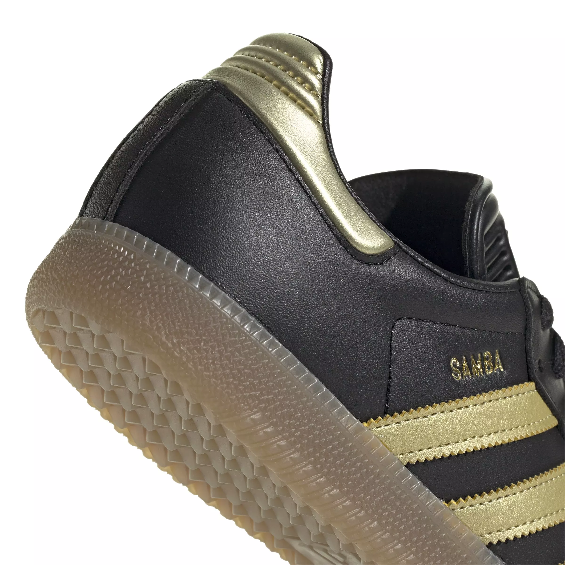adidas Originals Samba Messi "Core Black/Gold Metallic" Men's Soccer Shoe - BLACK/GOLD