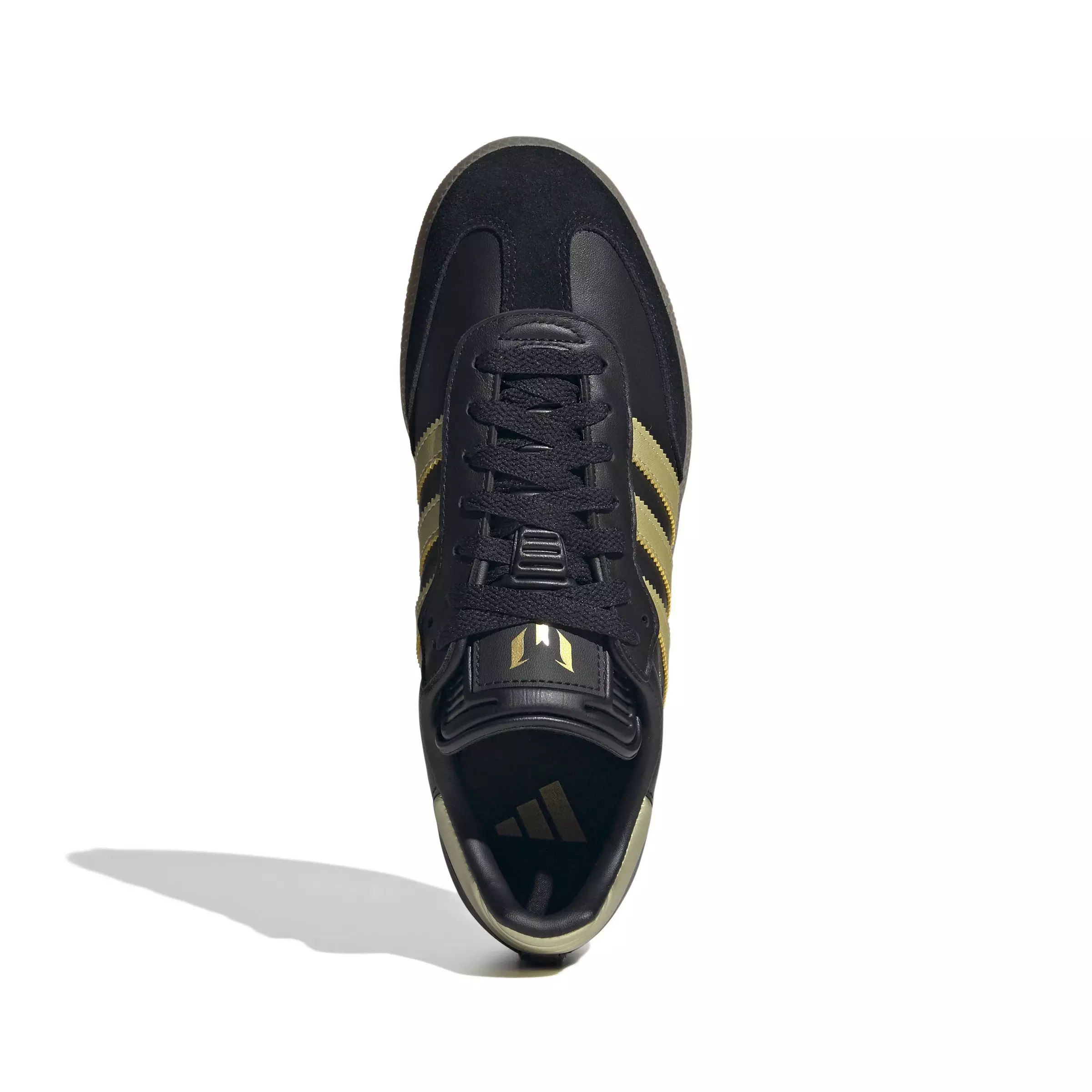 adidas Originals Samba Messi "Core Black/Gold Metallic" Men's Soccer Shoe - BLACK/GOLD