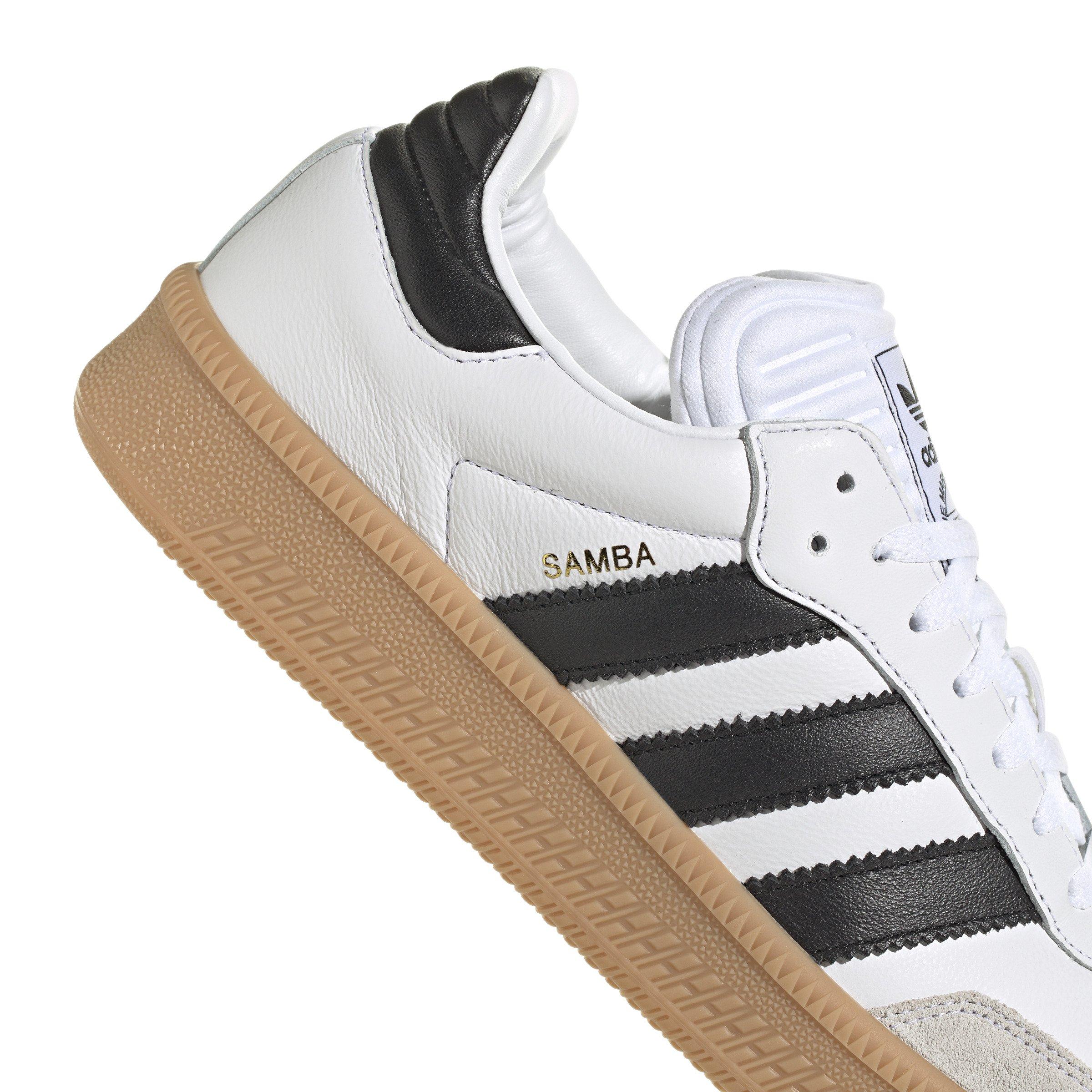 adidas Originals Samba XLG "Ftwr White/Core Black/Gum" Men's Shoe - WHITE/BLACK Thumbnail View 3