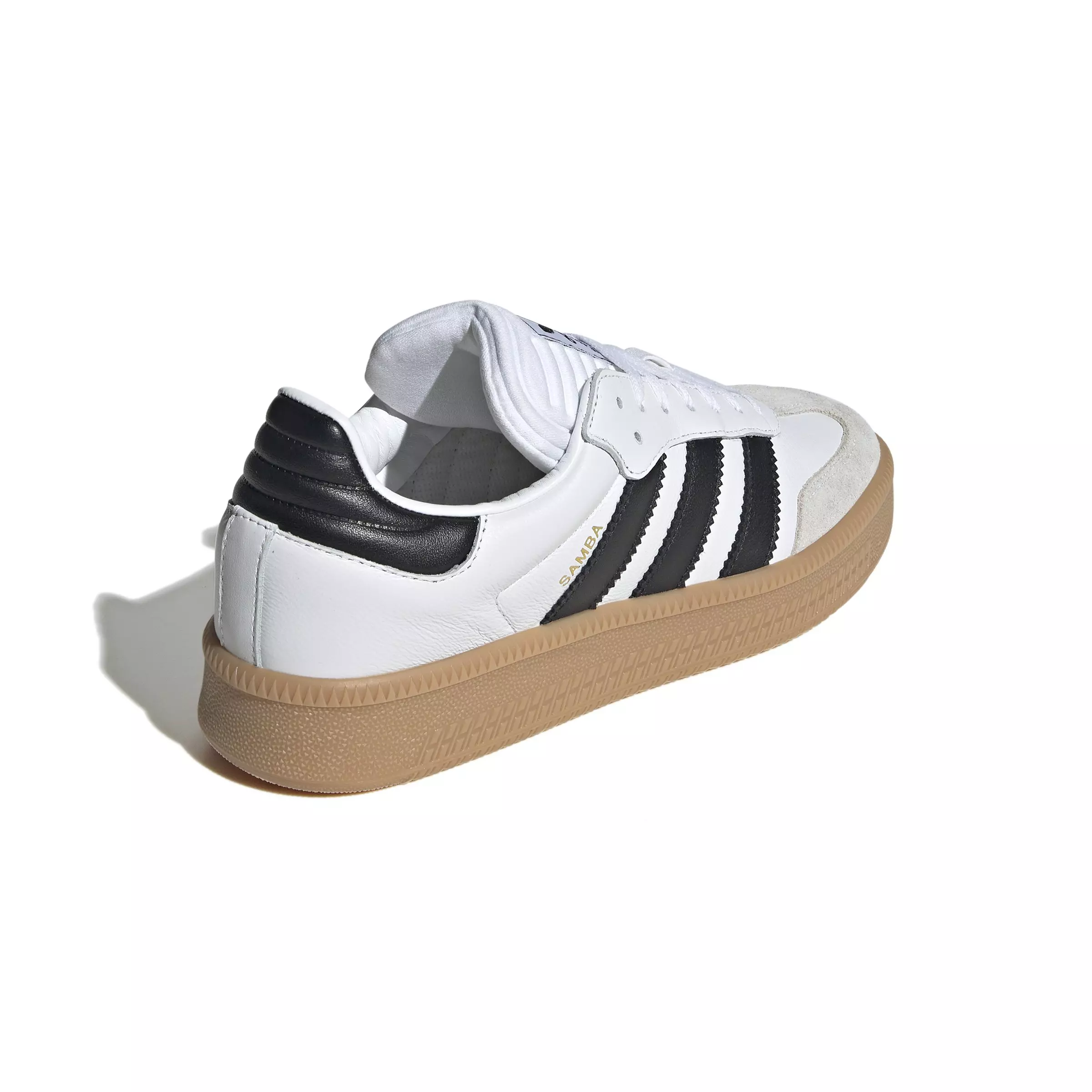 adidas Originals Samba XLG "Ftwr White/Core Black/Gum" Men's Shoe - WHITE/BLACK