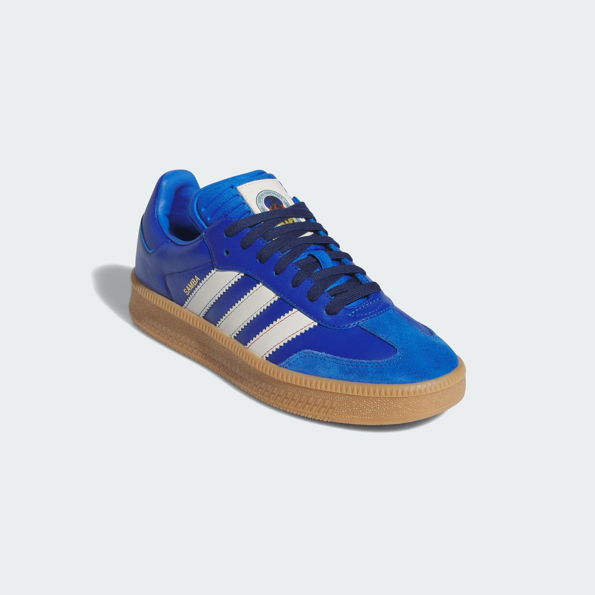 adidas Originals Samba XLG "Blue/Cloud White/Gum" Men's Shoe - BLUE/WHITE