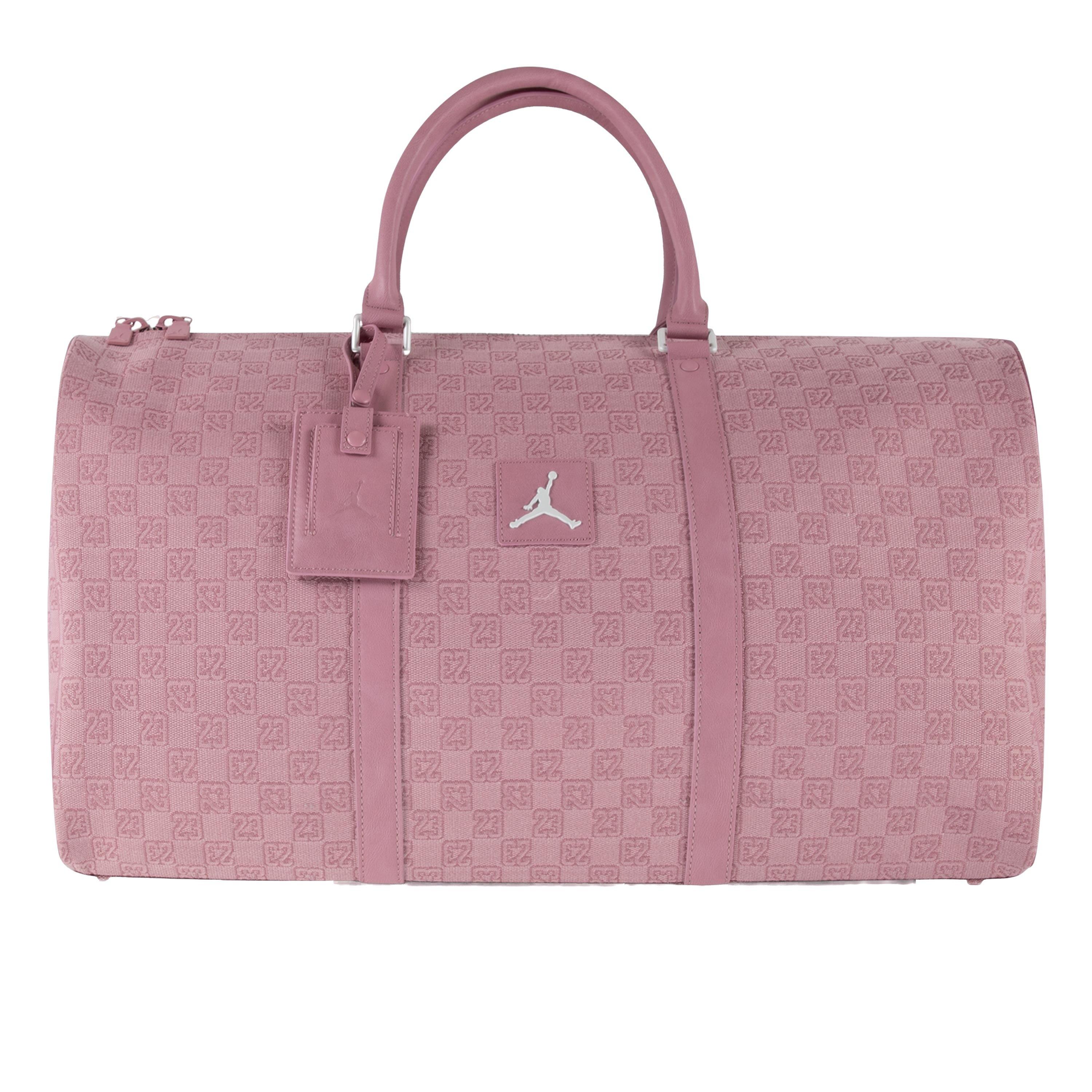 Jordan Monogram Large Duffle Pink Bag