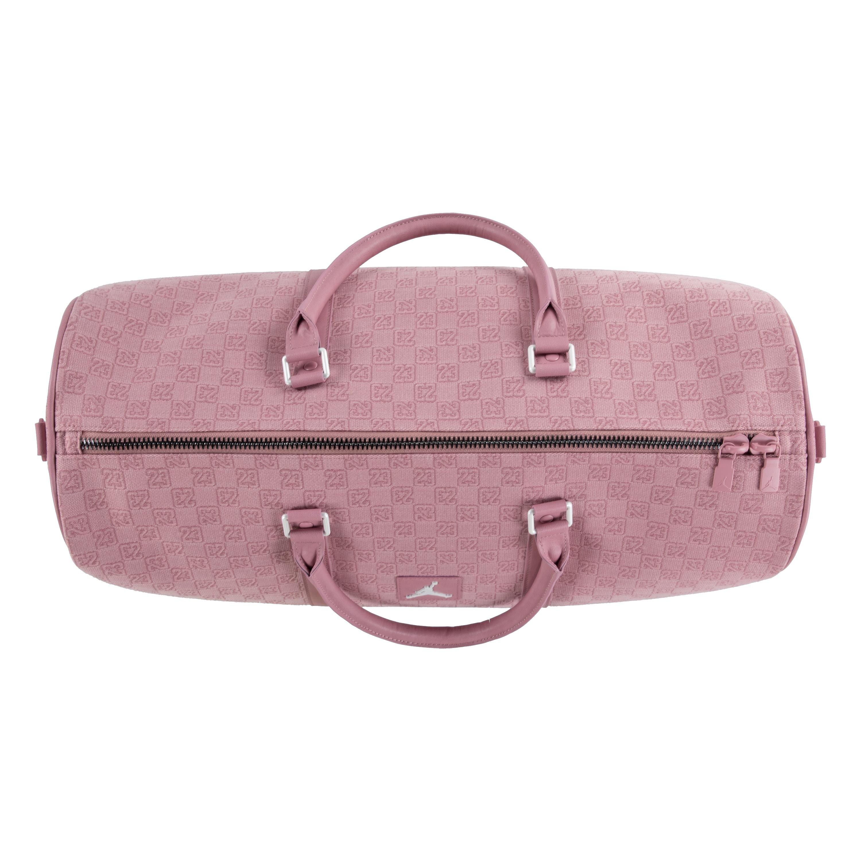 Jordan Monogram Large Duffle Pink Bag