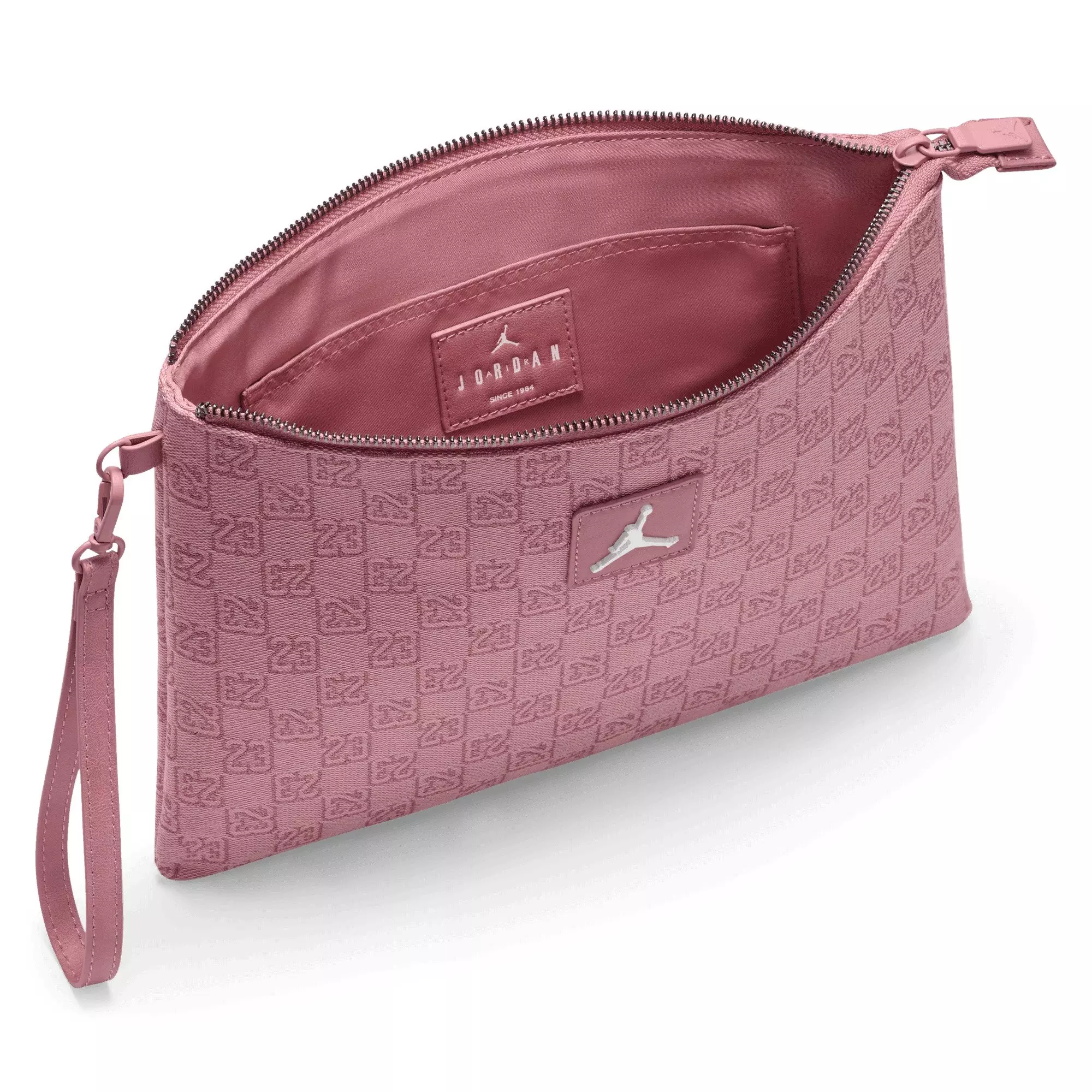 Jordan Monogram Pouch - Pink - PINK
