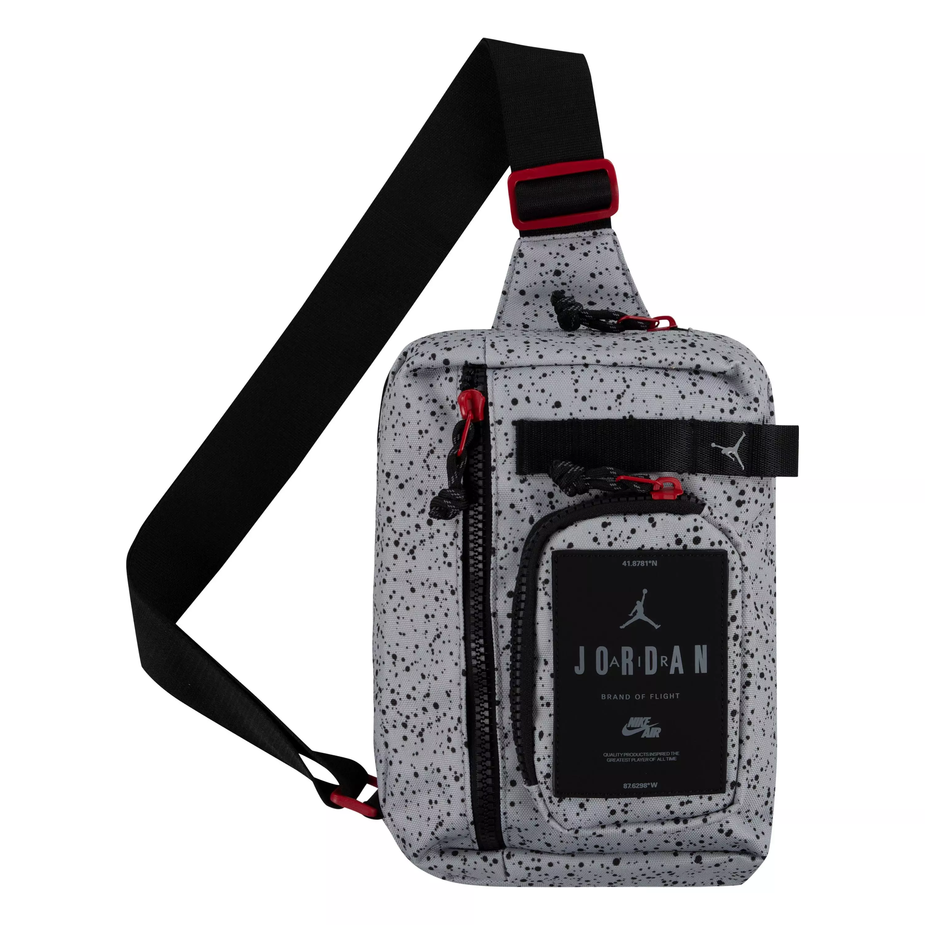 Jordan Hesi Crossbody Bag - Grey - GREY