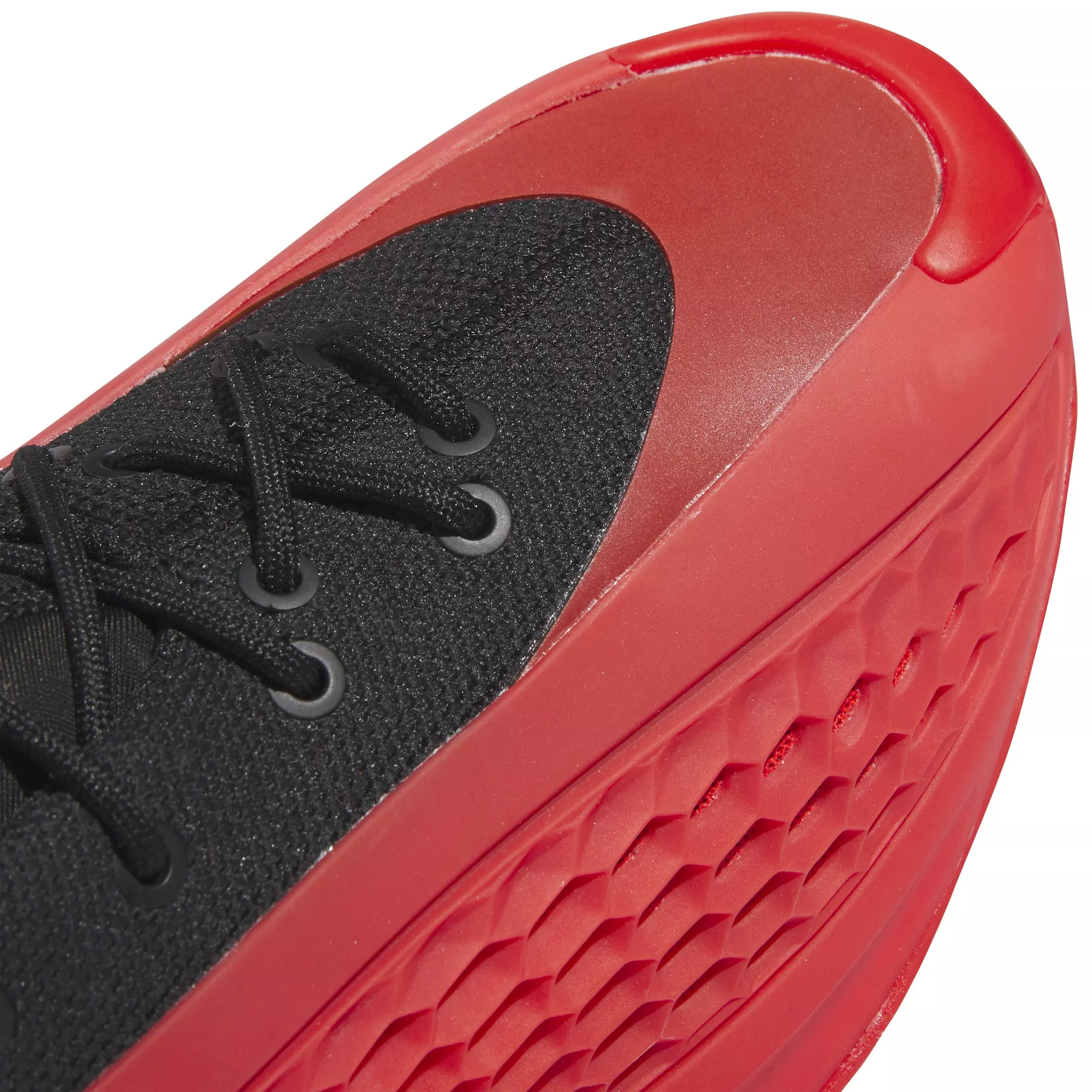 adidas Anthony Edwards 1 "Pure Ruby" Men's Basketball Shoe - BLACK/RED/CLOUD WHITE