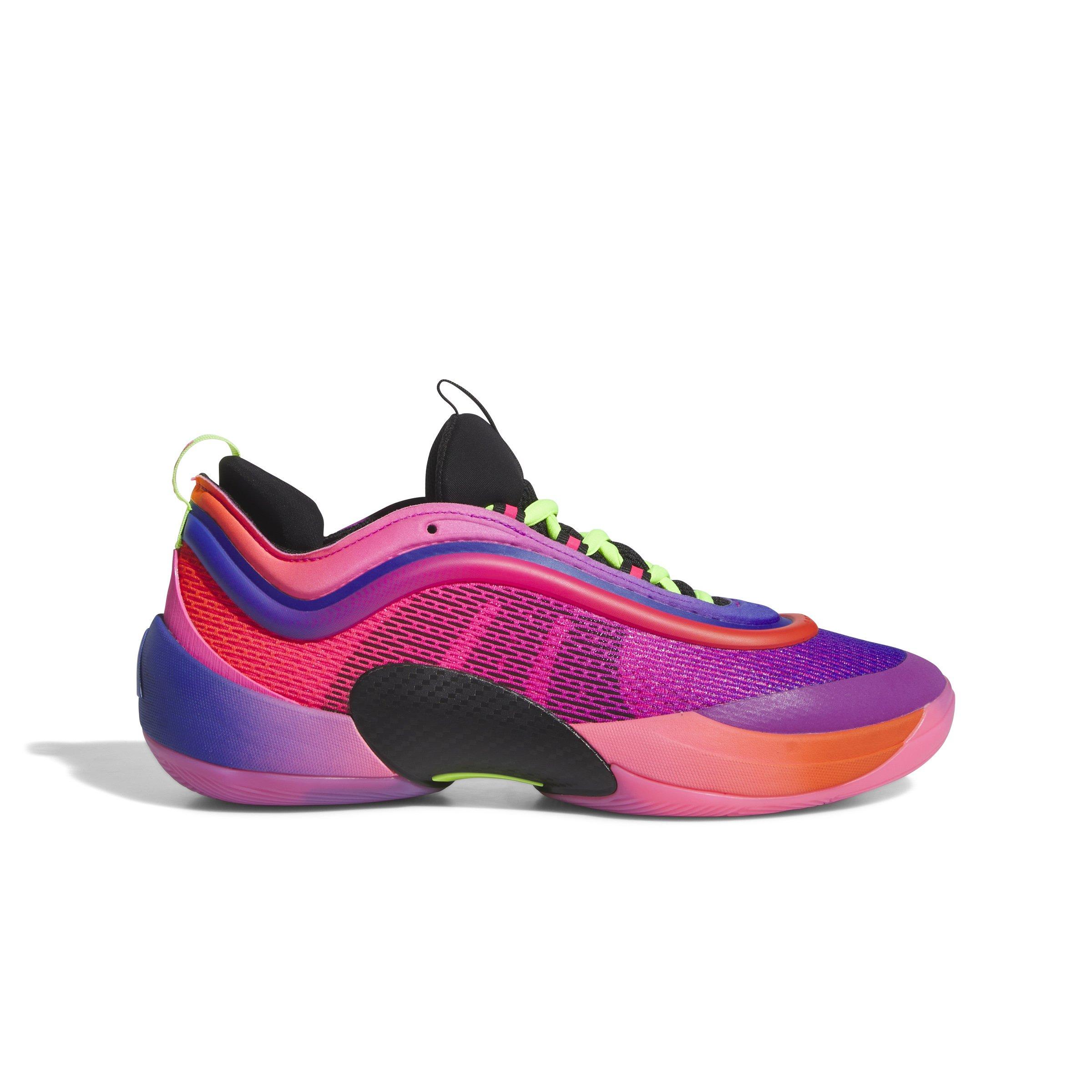 adidas D.O.N. Issue 6 "Camp" Men's Basketball Shoe - PURPLE/BLACK Thumbnail View 1