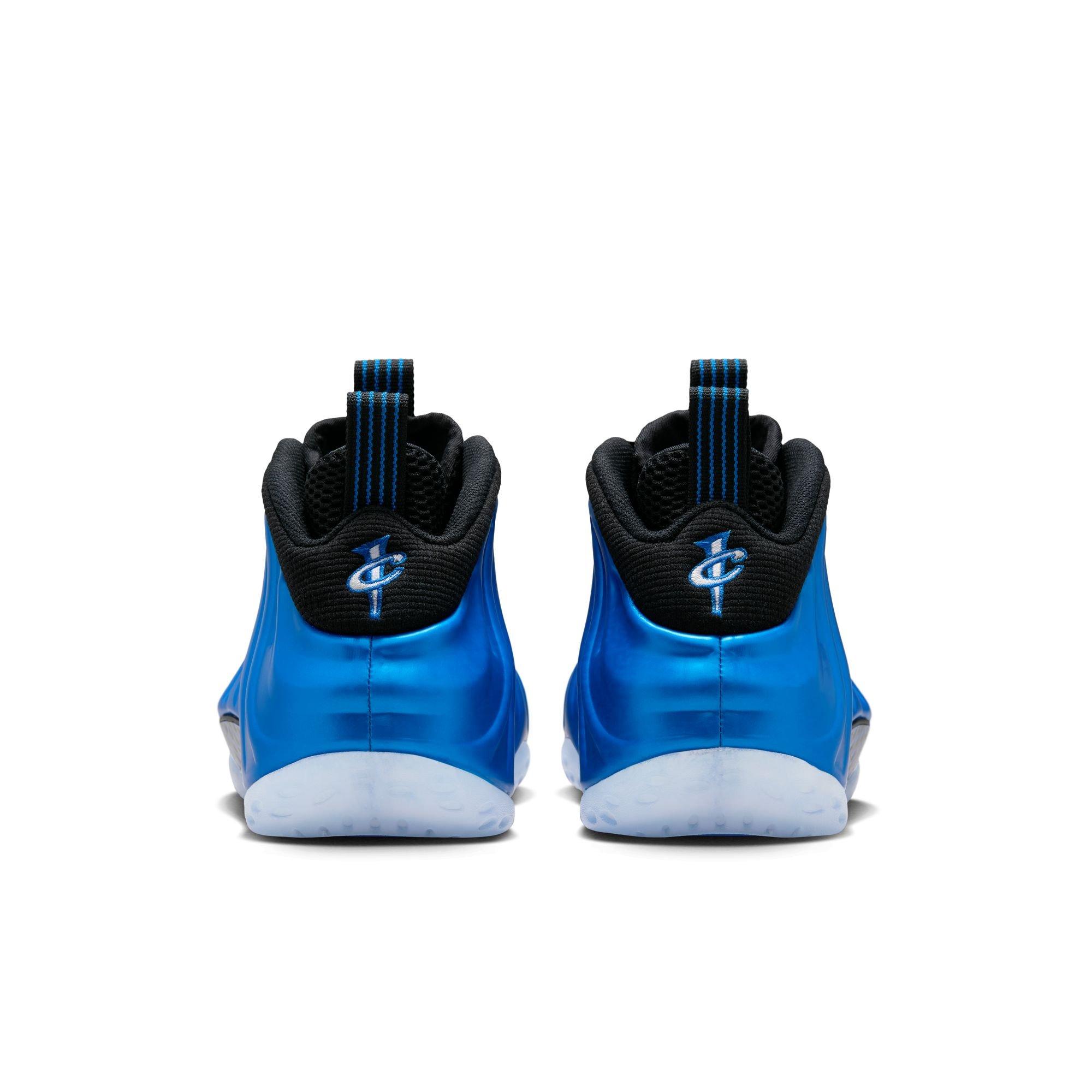 Nike Air Foamposite One "Neon Royal" Men's Shoe - NEON ROYAL/WHITE/BLACK Thumbnail View 8