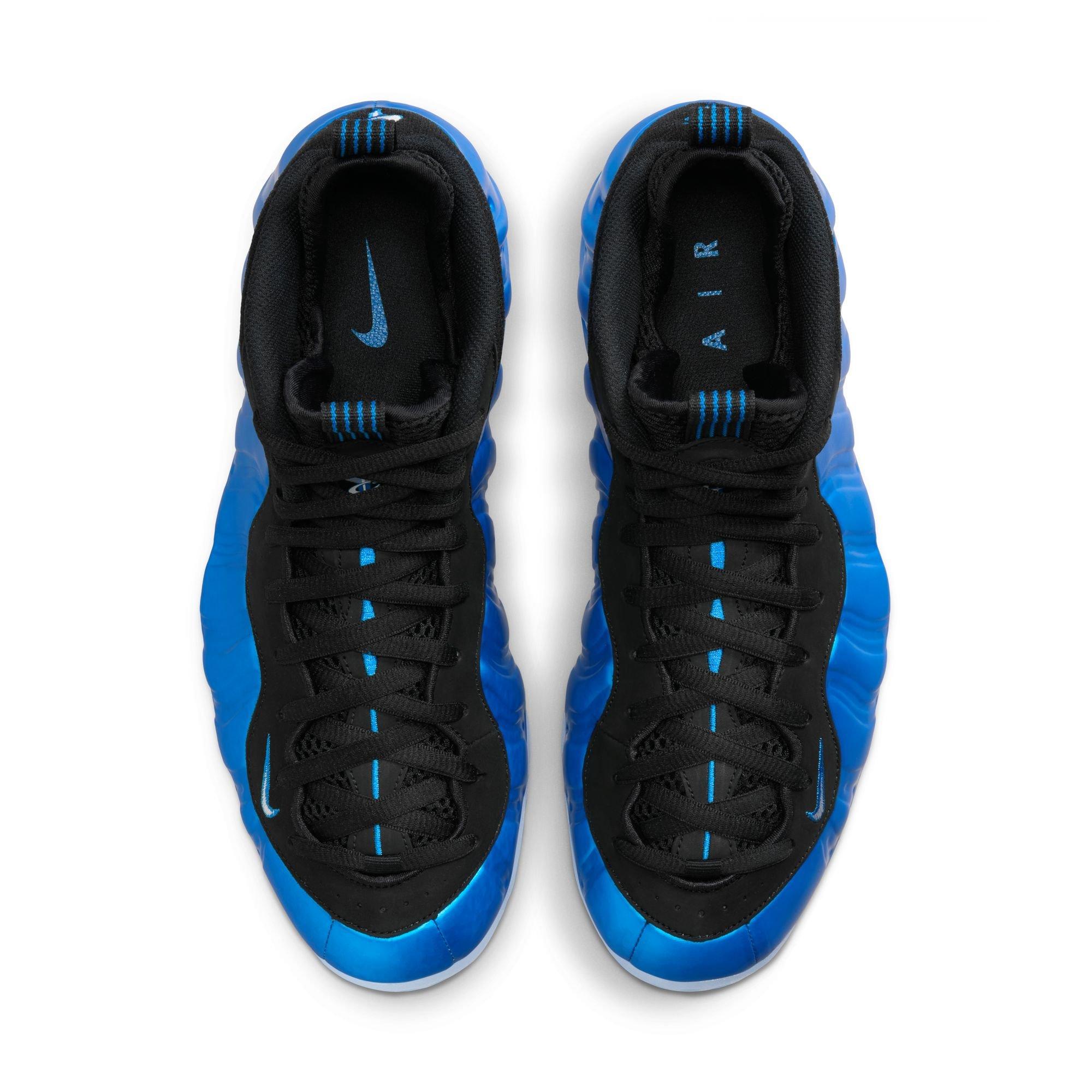 Nike Air Foamposite One "Neon Royal" Men's Shoe - NEON ROYAL/WHITE/BLACK Thumbnail View 9