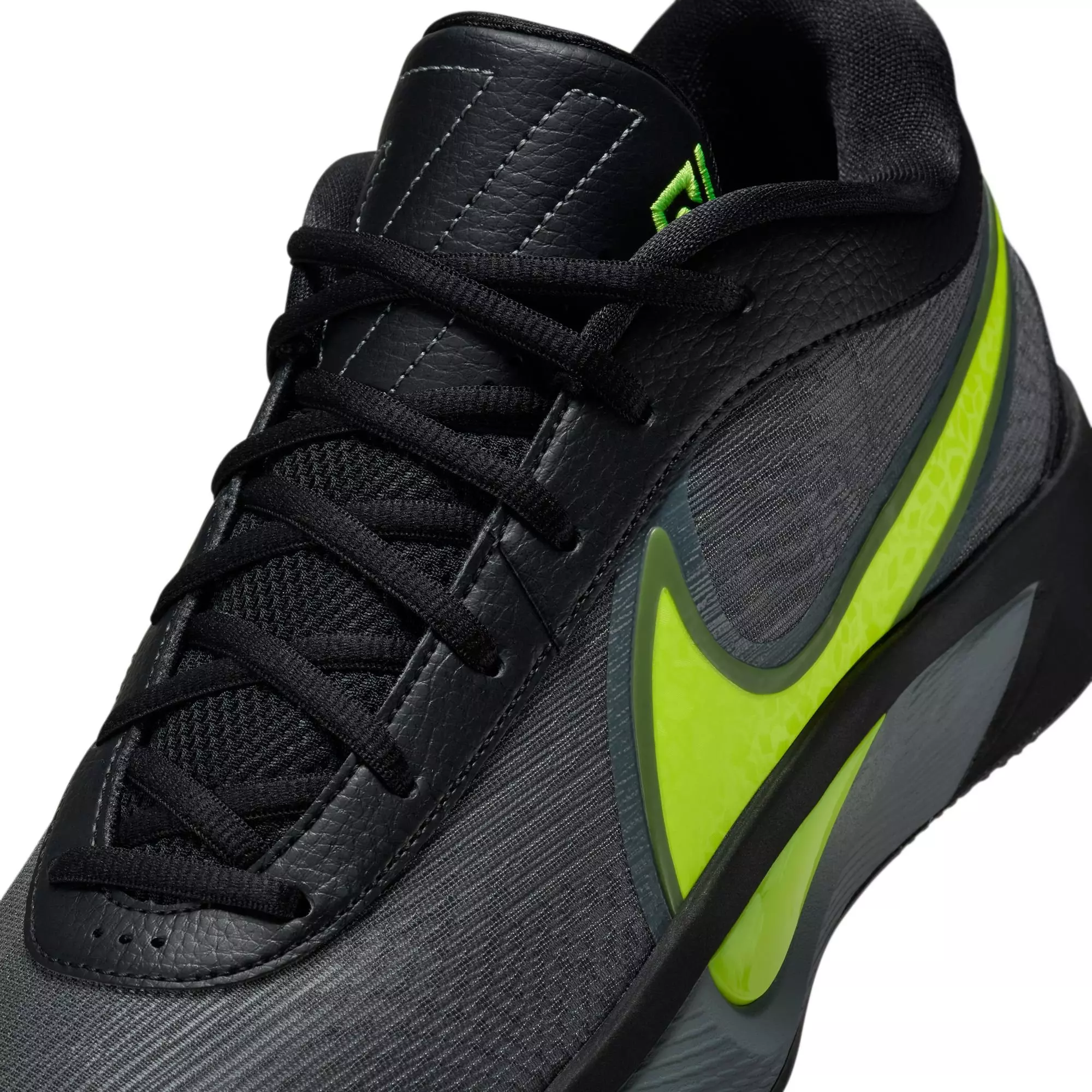 Nike Freak 6 "Naija" Men's Basketball Shoe - BLACK/VOLT/COOL GREY