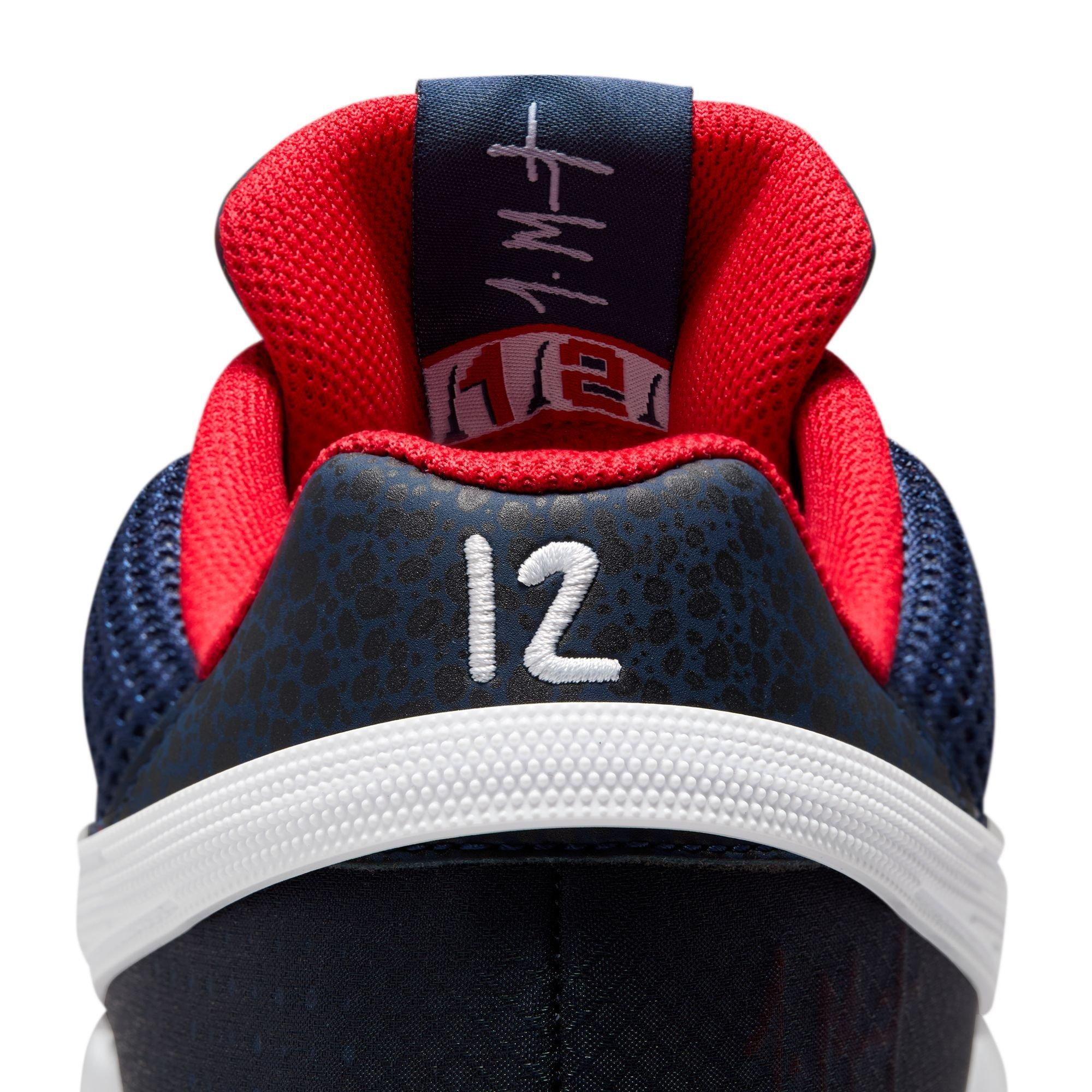Nike Ja 1 "USAB" Men's Basketball Shoe - MIDNIGHT NAVY/WHITE/UNIVERSITY RED Thumbnail View 6