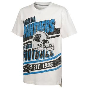 Gen 2 by Outerstuff Youth Carolina Panthers Get Loud Tee-White