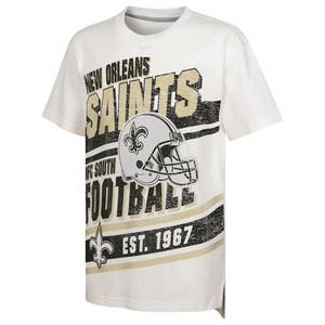 Gen 2 by Outerstuff Youth New Orleans Saints Get Loud Tee-White