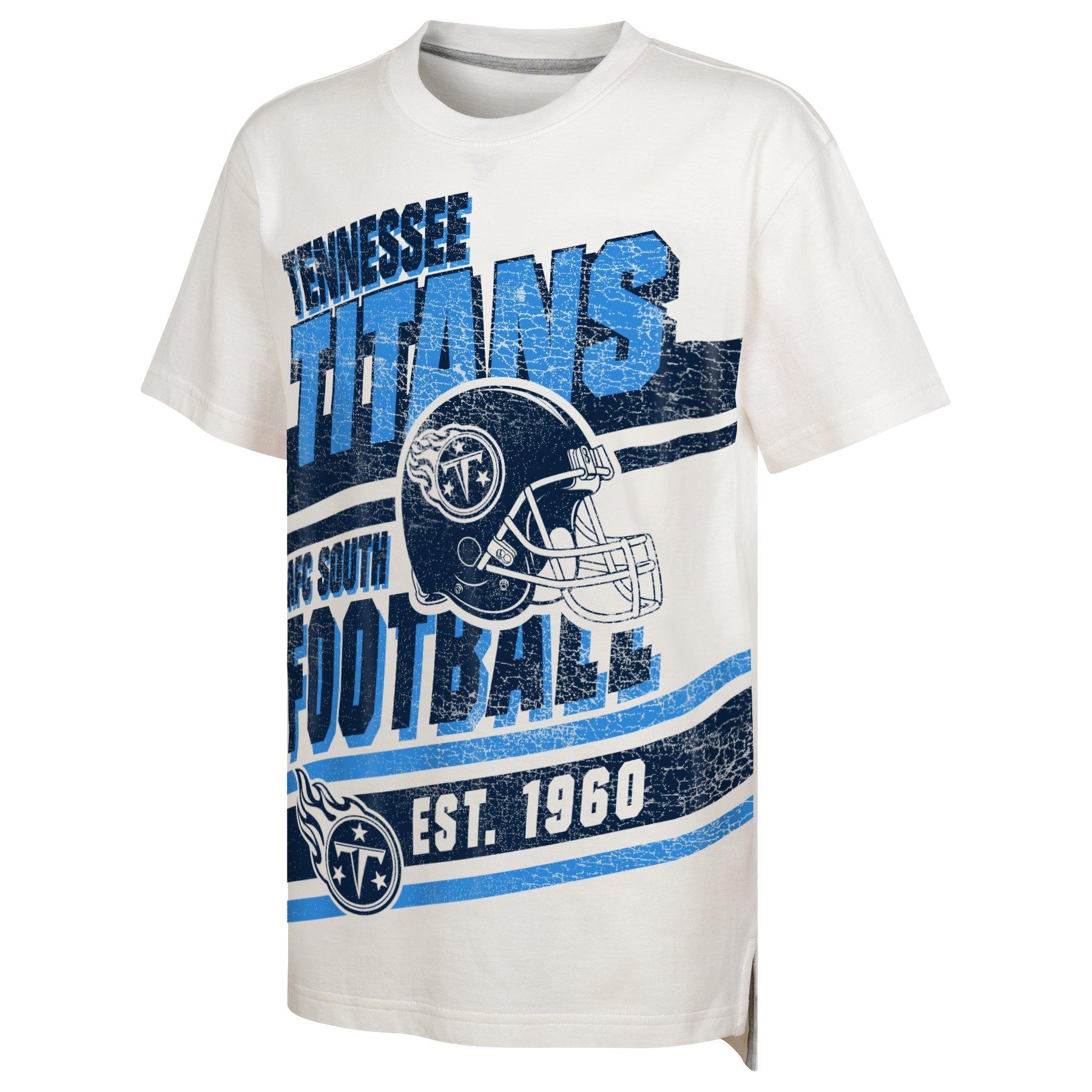 Gen 2 by Outerstuff Youth Tennessee Titans Get Loud Tee-White - WHITE Thumbnail View 2