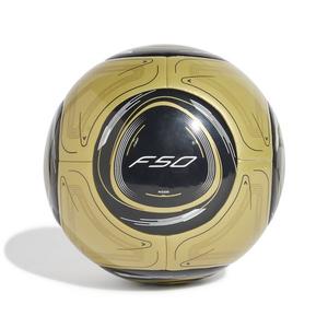 adidas Messi Club Soccer Ball - Black/Gold