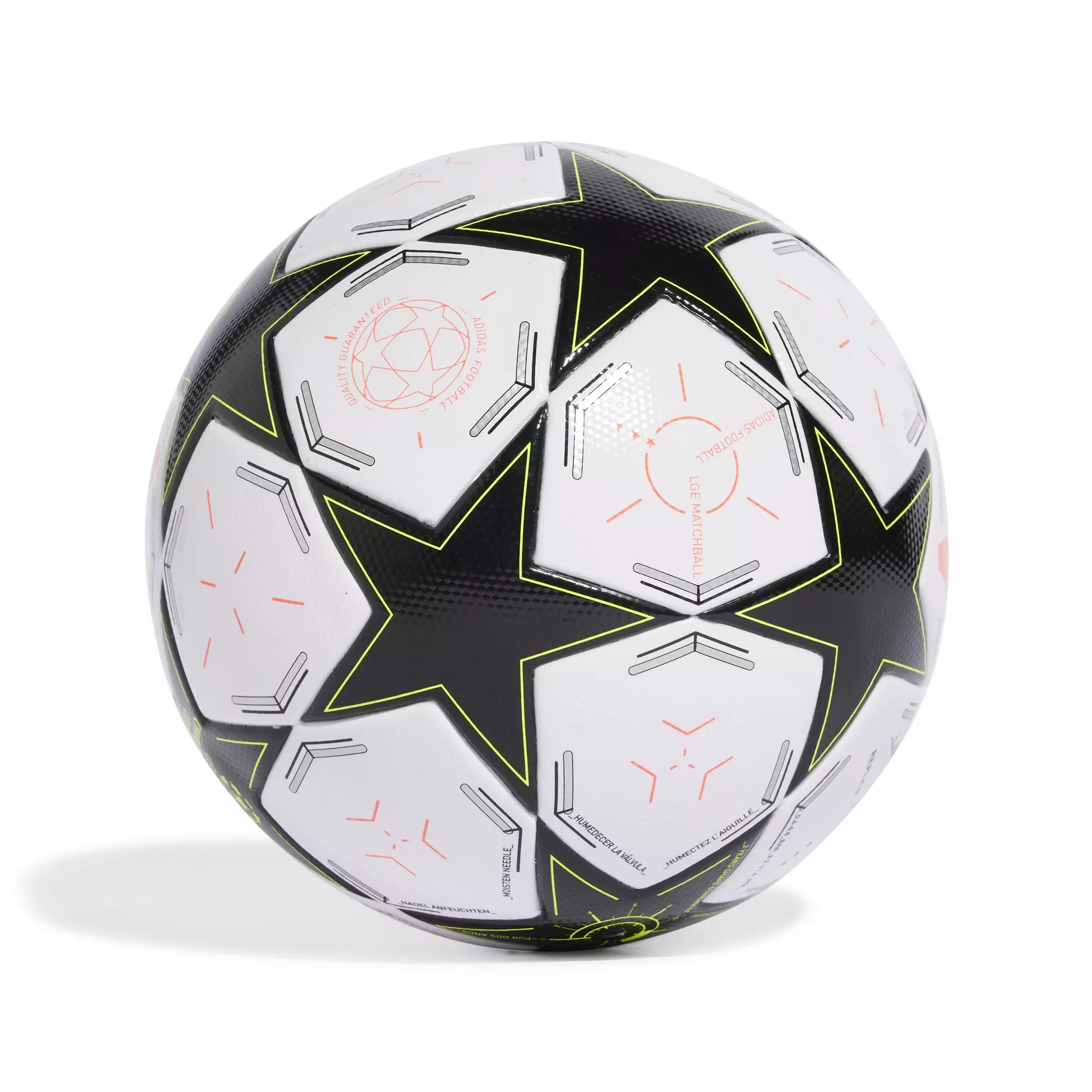 adidas UCL League 24/25 Soccer Ball - WHITE/BLACK