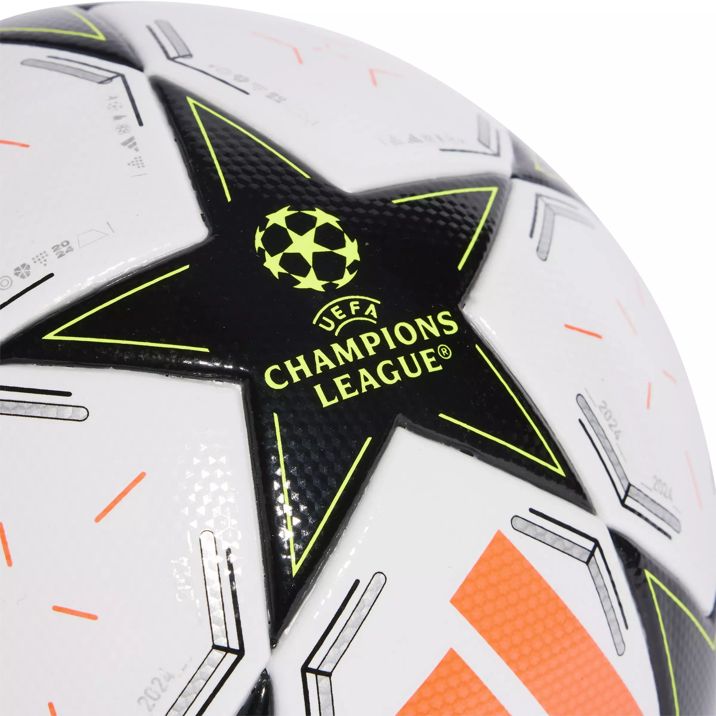 adidas UCL League 24/25 Soccer Ball - WHITE/BLACK