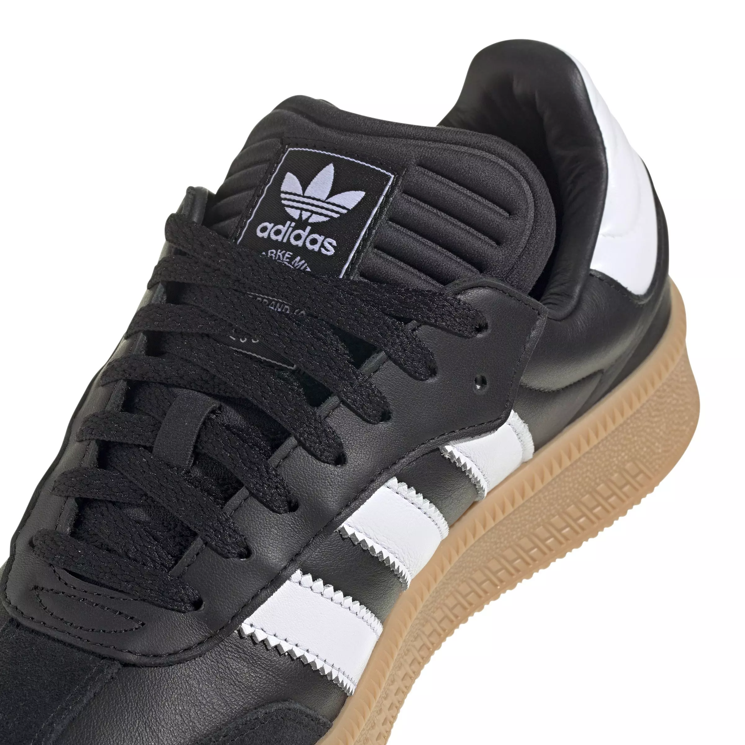 adidas Originals Samba XL "Core Black/Ftwr White/Gum" Men's Shoe - BLACK/WHITE
