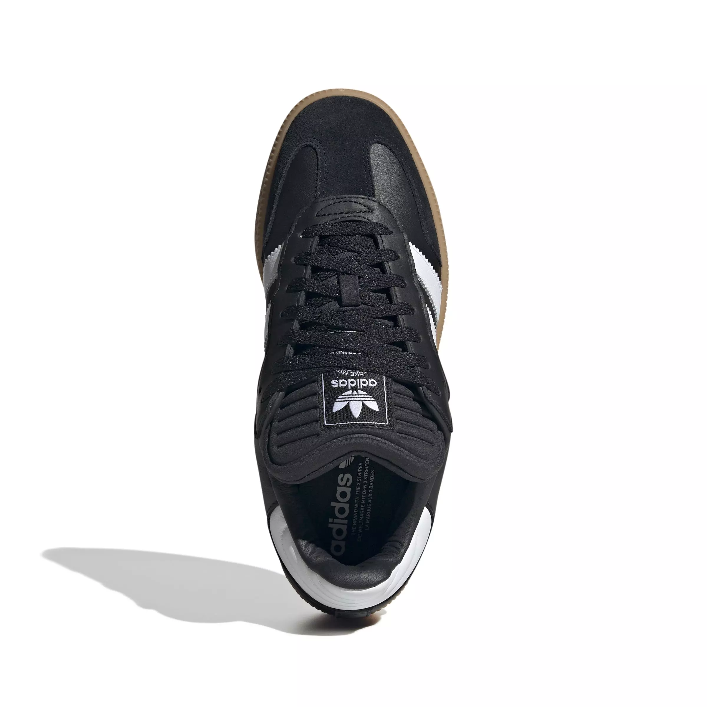 adidas Originals Samba XL "Core Black/Ftwr White/Gum" Men's Shoe - BLACK/WHITE
