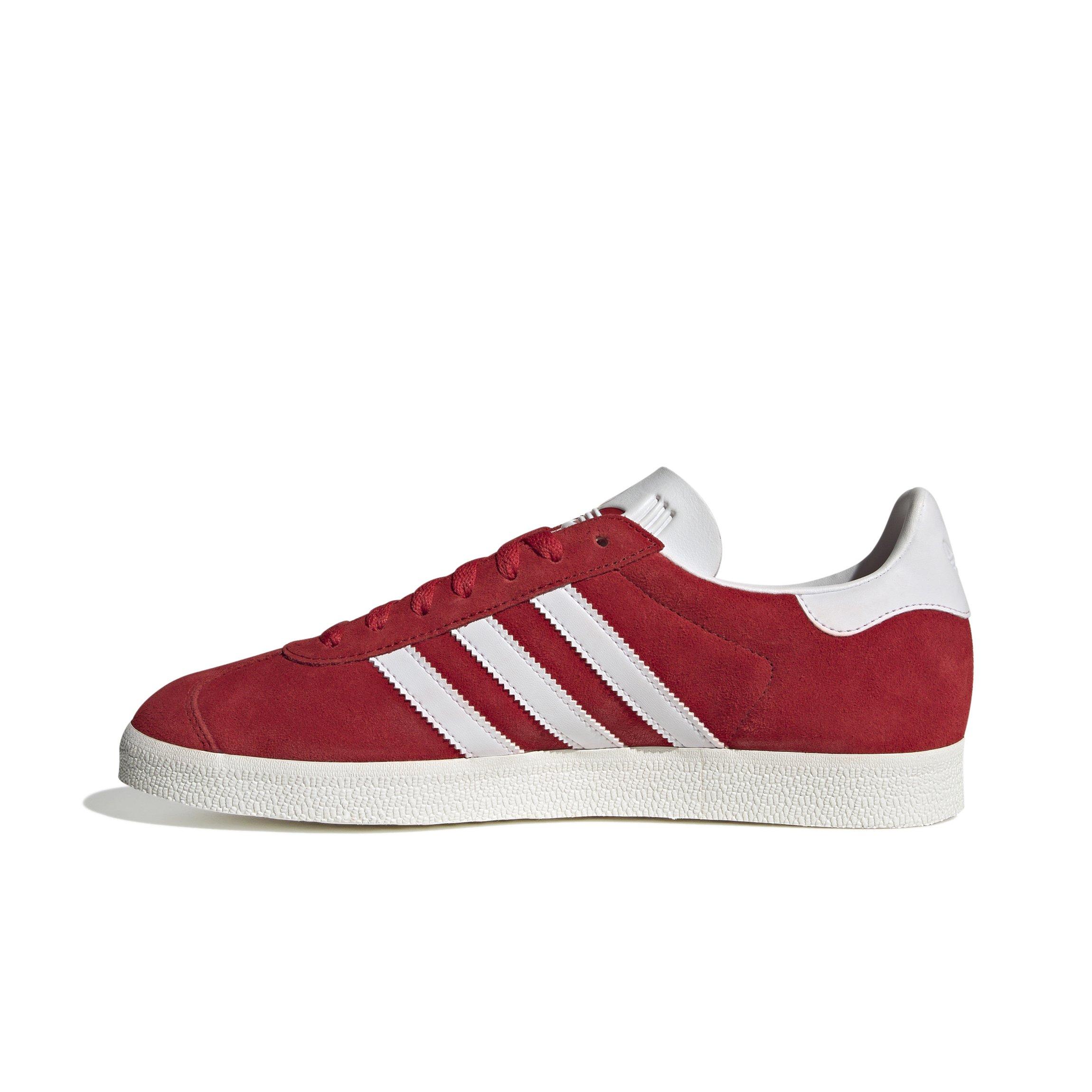 adidas Originals Gazelle "Better Scarlet/Ftwr White" Men's Shoe - RED/WHITE Thumbnail View 2