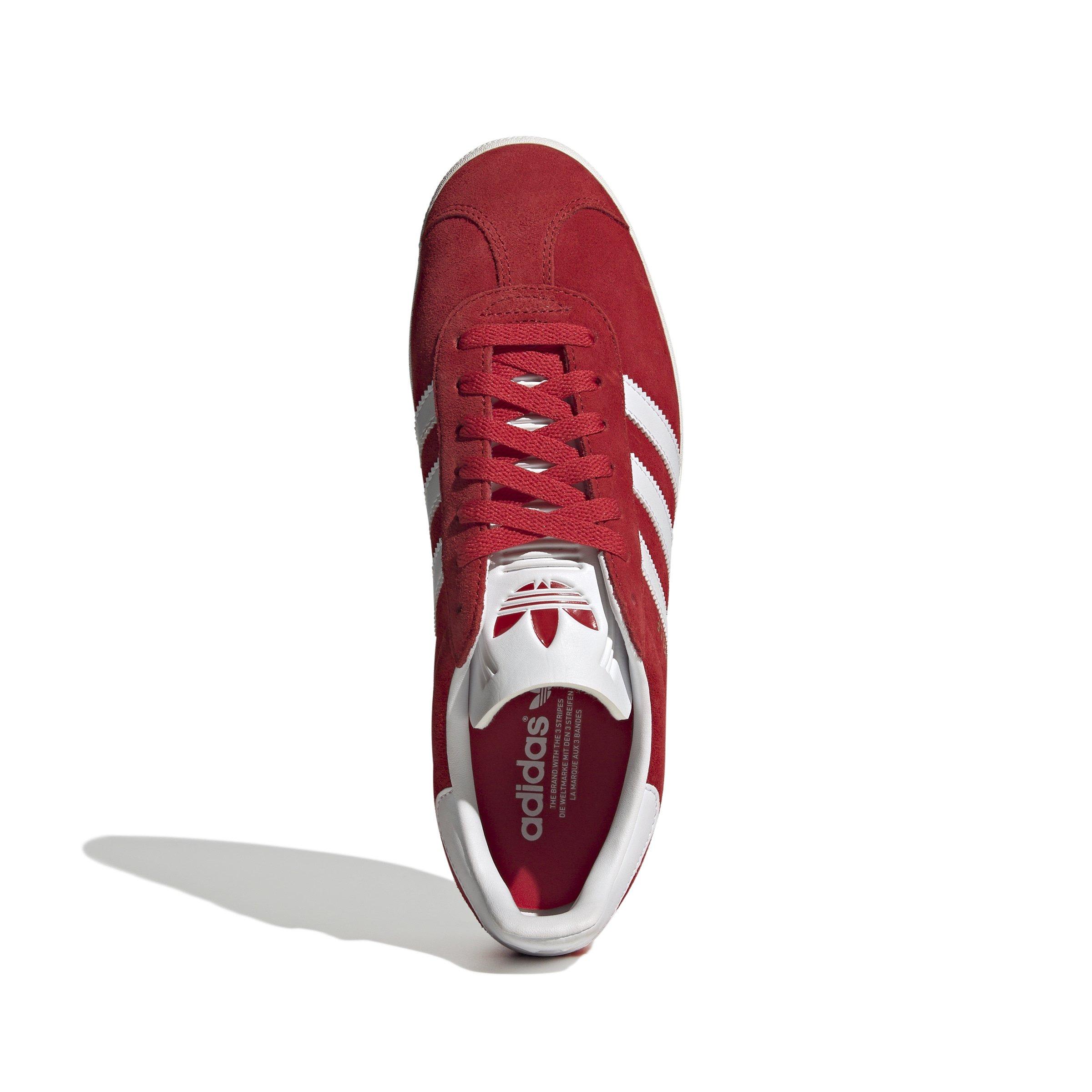 adidas Originals Gazelle "Better Scarlet/Ftwr White" Men's Shoe - RED/WHITE Thumbnail View 3