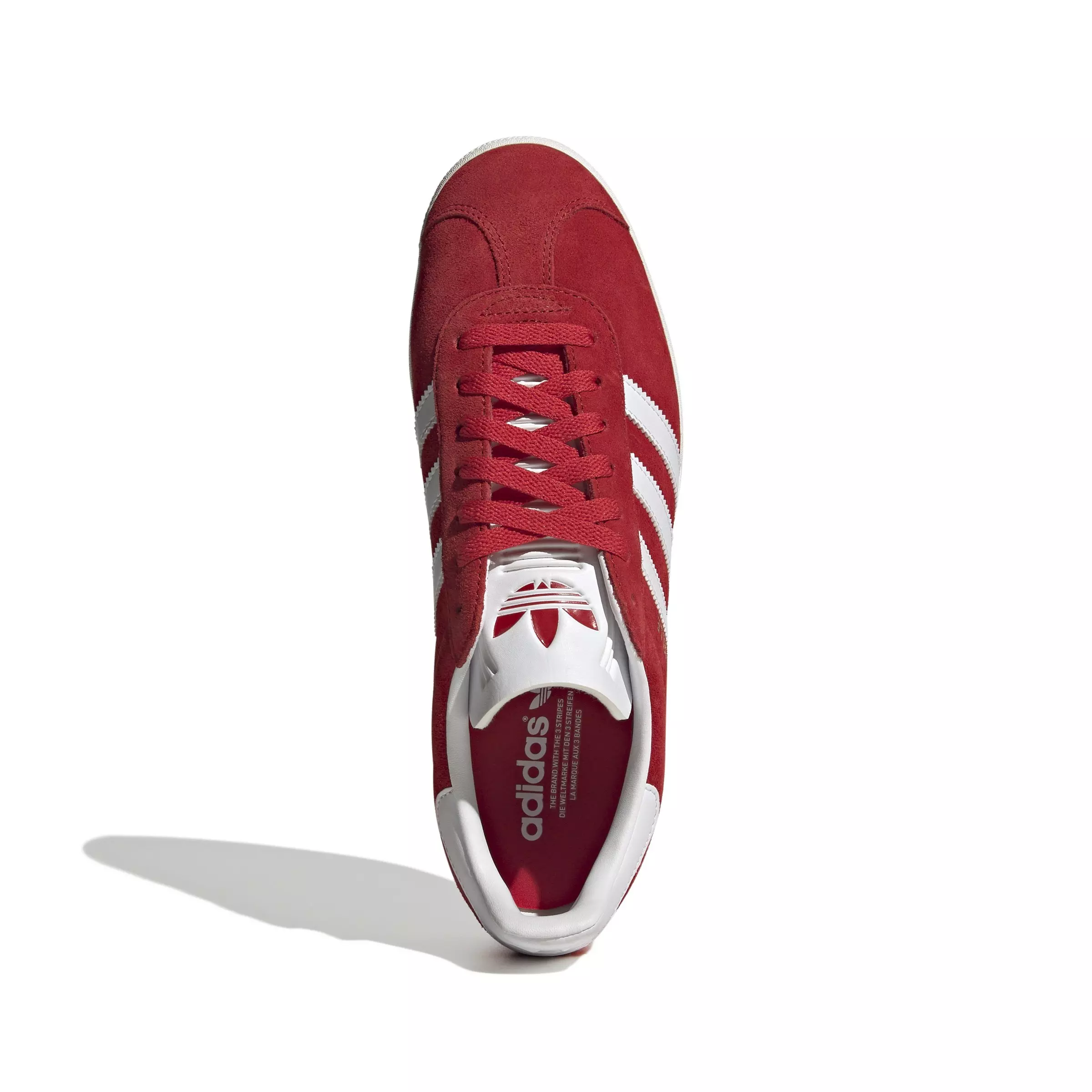 adidas Originals Gazelle "Better Scarlet/Ftwr White" Men's Shoe - RED/WHITE