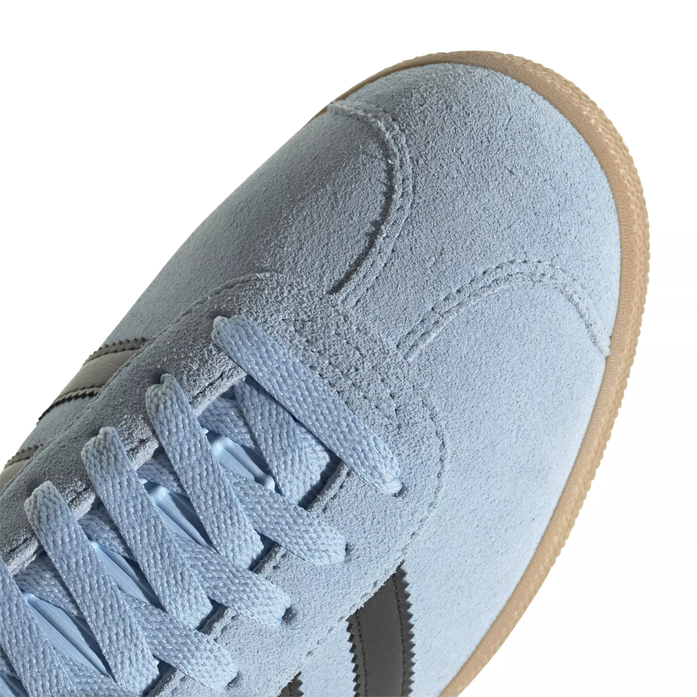 adidas Originals Gazelle "Clear Sky/Core Black/Gum" Men's Shoe - BLUE/BLACK