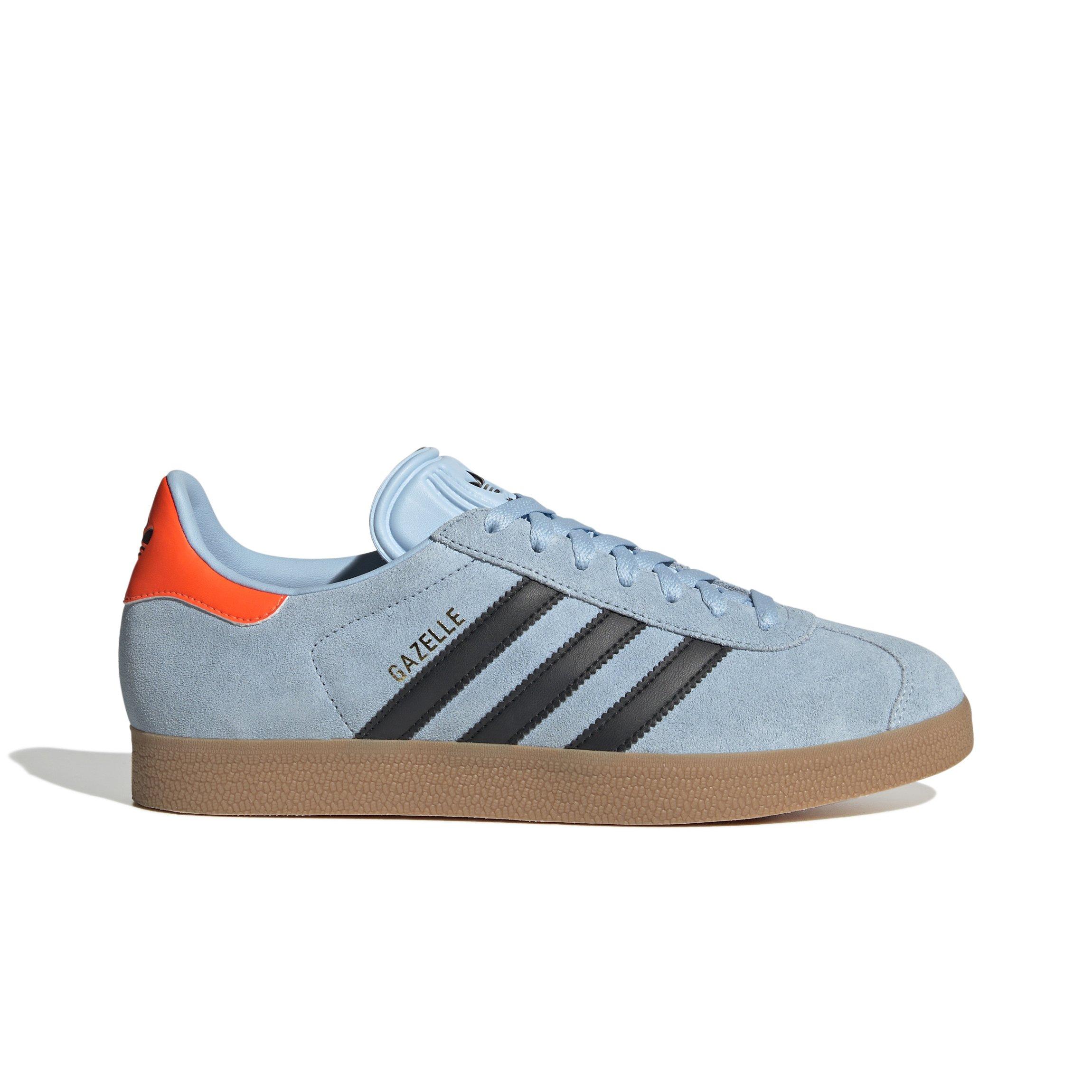 adidas Originals Gazelle "Clear Sky/Core Black/Gum" Men's Shoe - BLUE/BLACK Thumbnail View 1