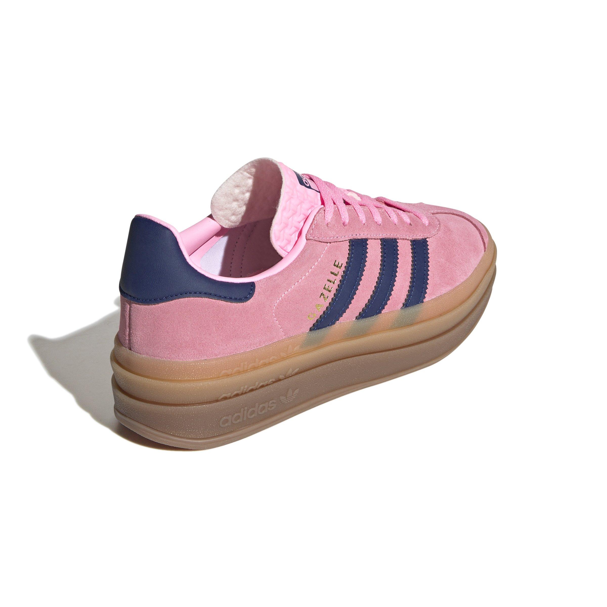 adidas Originals Gazelle Bold "Pink Glow/Victory Blue/Gum" Women's Shoe - PINK/BLUE Thumbnail View 5
