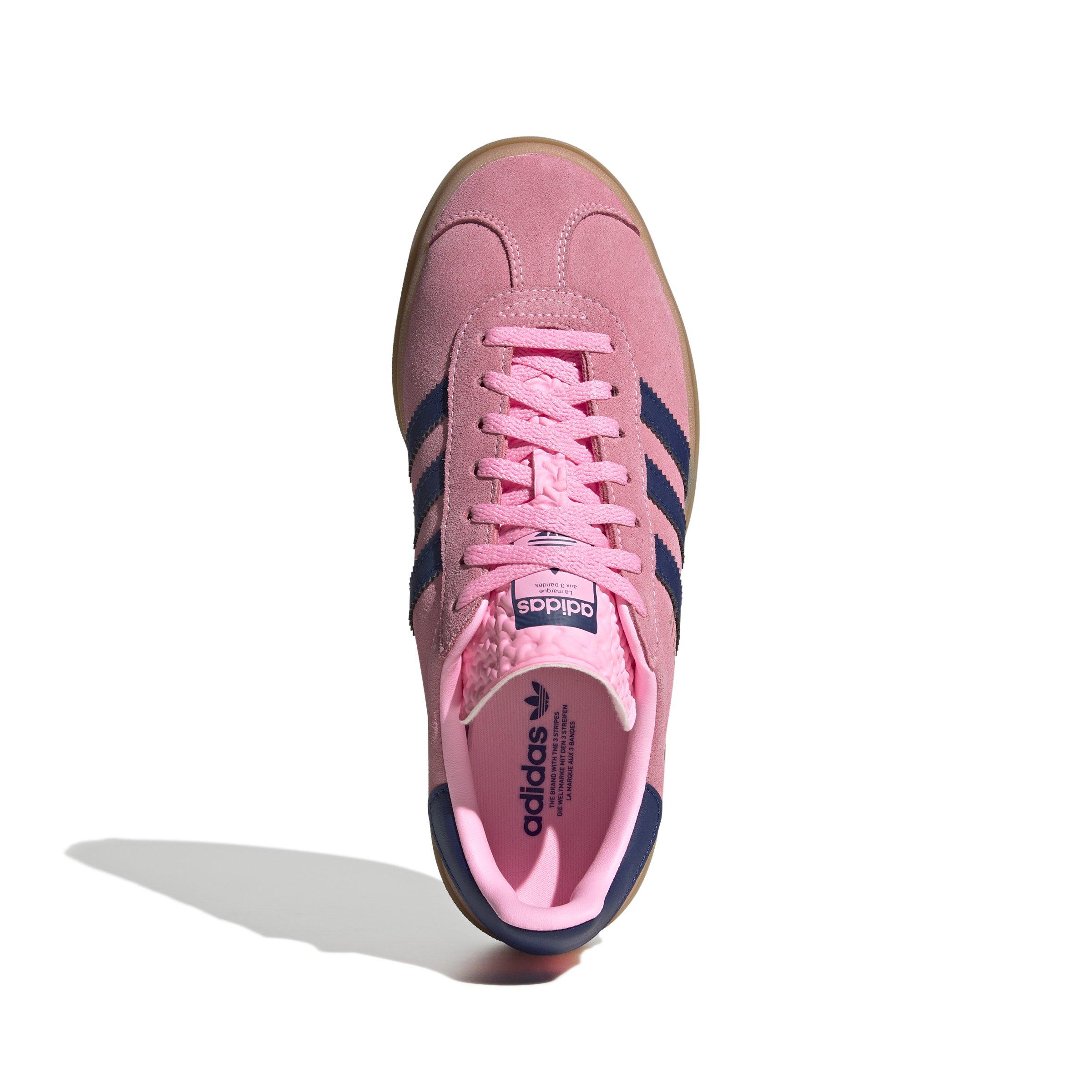 adidas Originals Gazelle Bold "Pink Glow/Victory Blue/Gum" Women's Shoe - PINK/BLUE Thumbnail View 8
