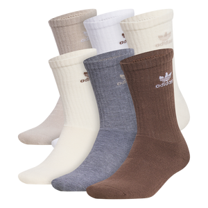 adidas Men's Trefoil Crew Socks-6PK